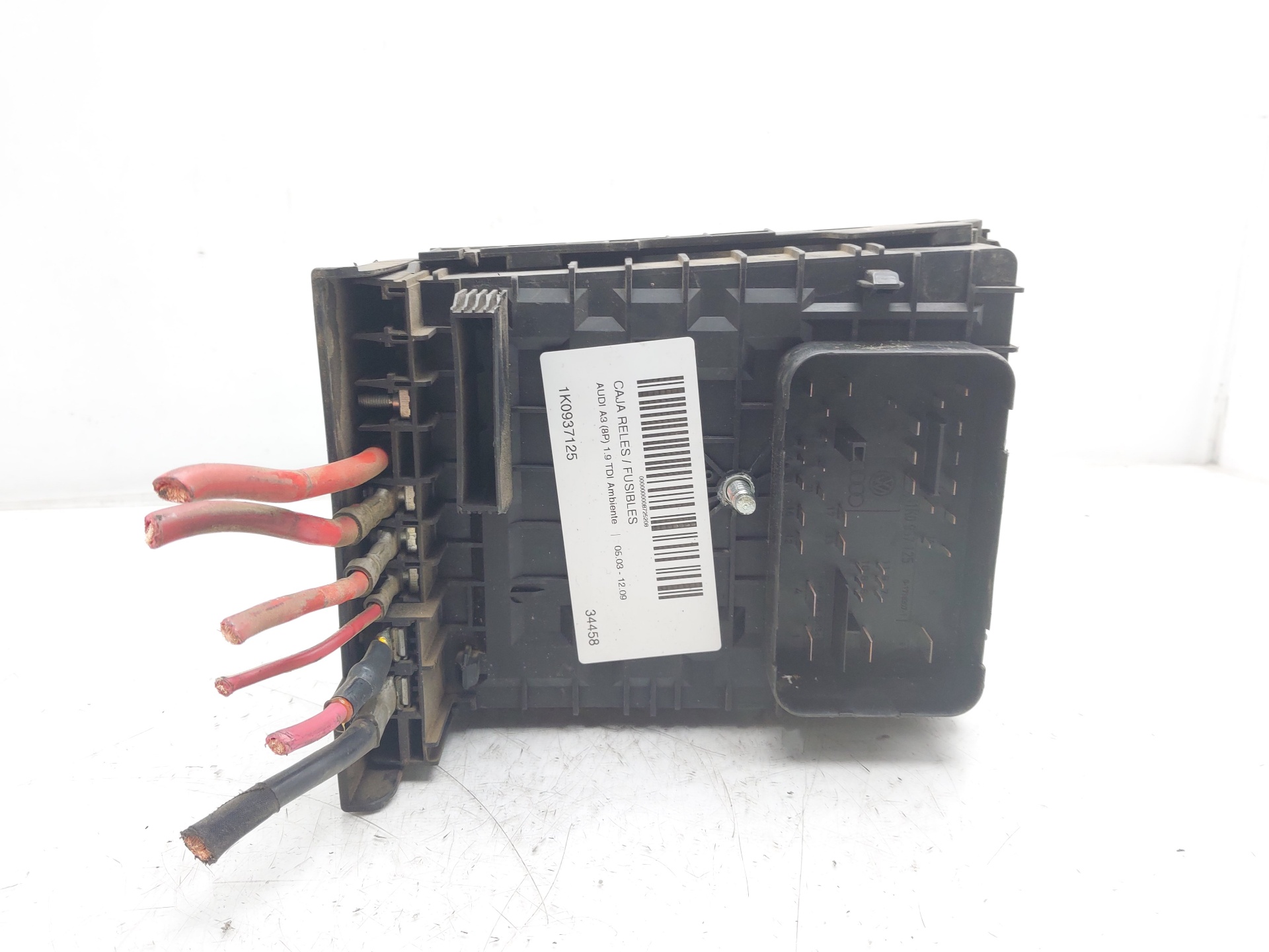 AUDI A3 8P (2003-2013) Fuse Box 1K0937125 25108839