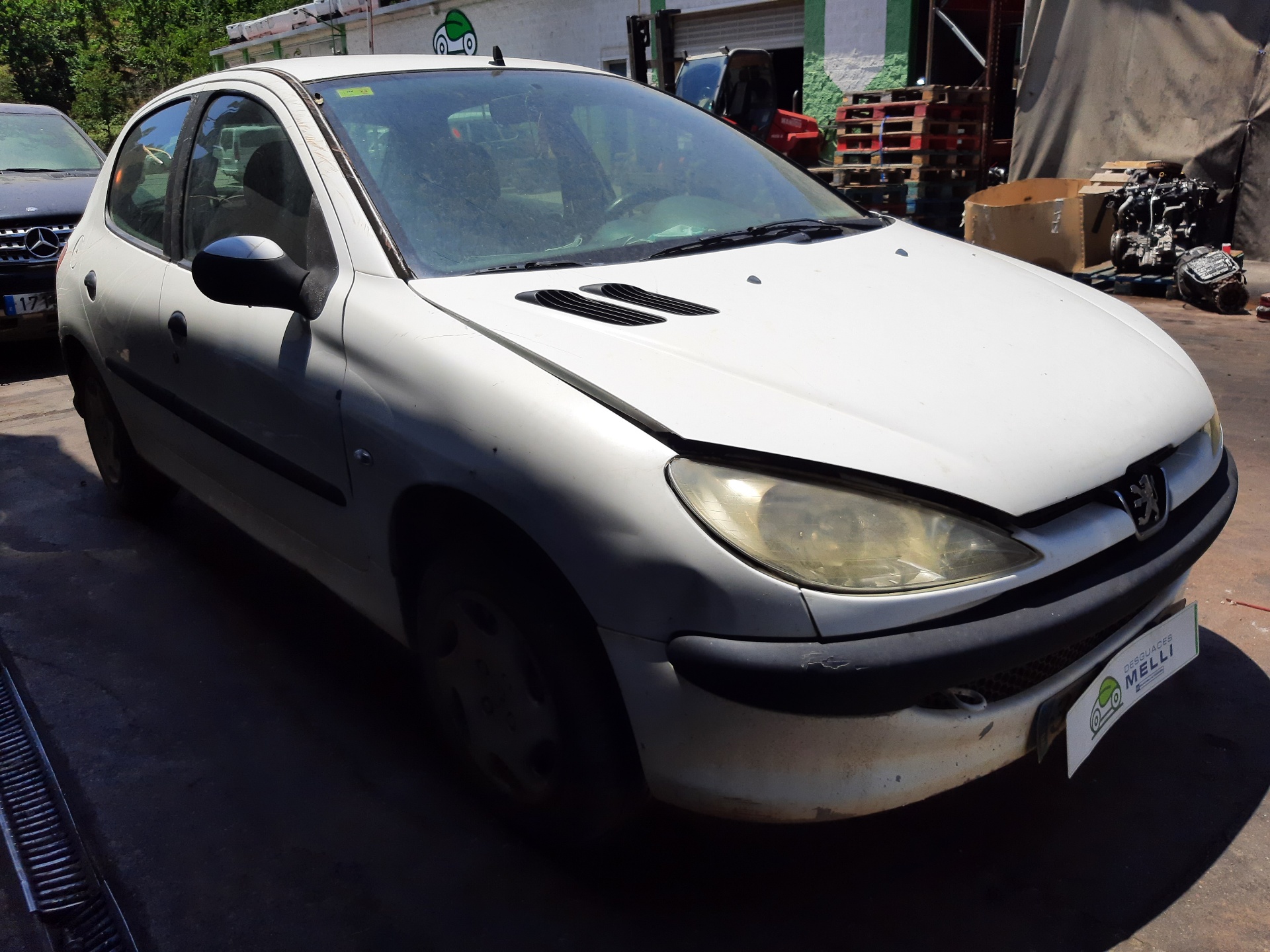 PEUGEOT 206 1 generation (1998-2009) Замок зажигания 9641551180 20993888