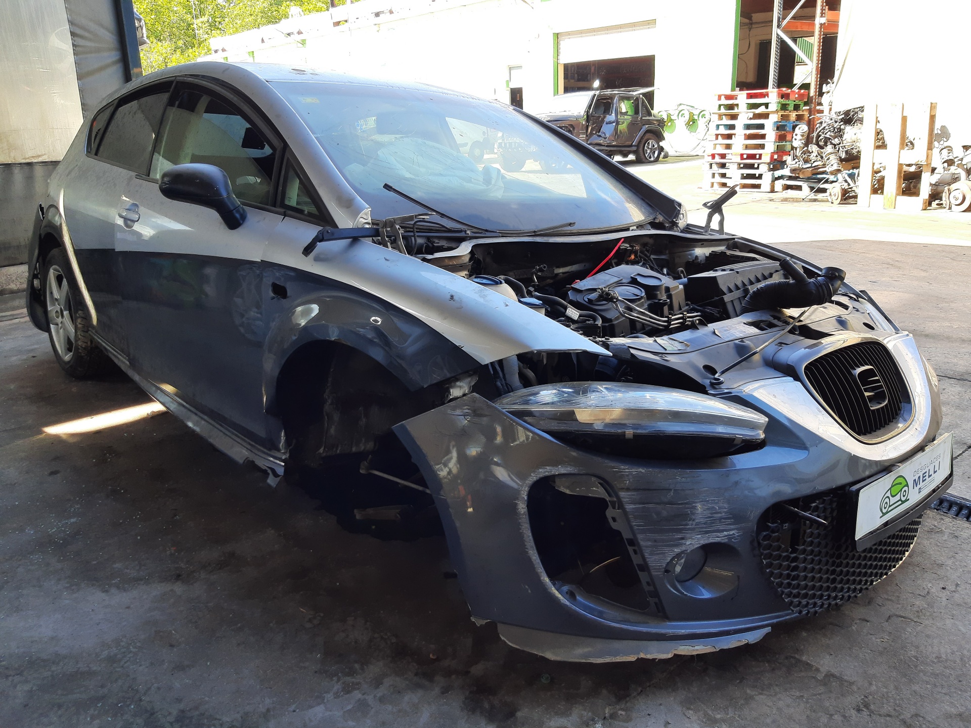 SEAT Leon 2 generation (2005-2012) Задна лява врата 1P0833055 22355414