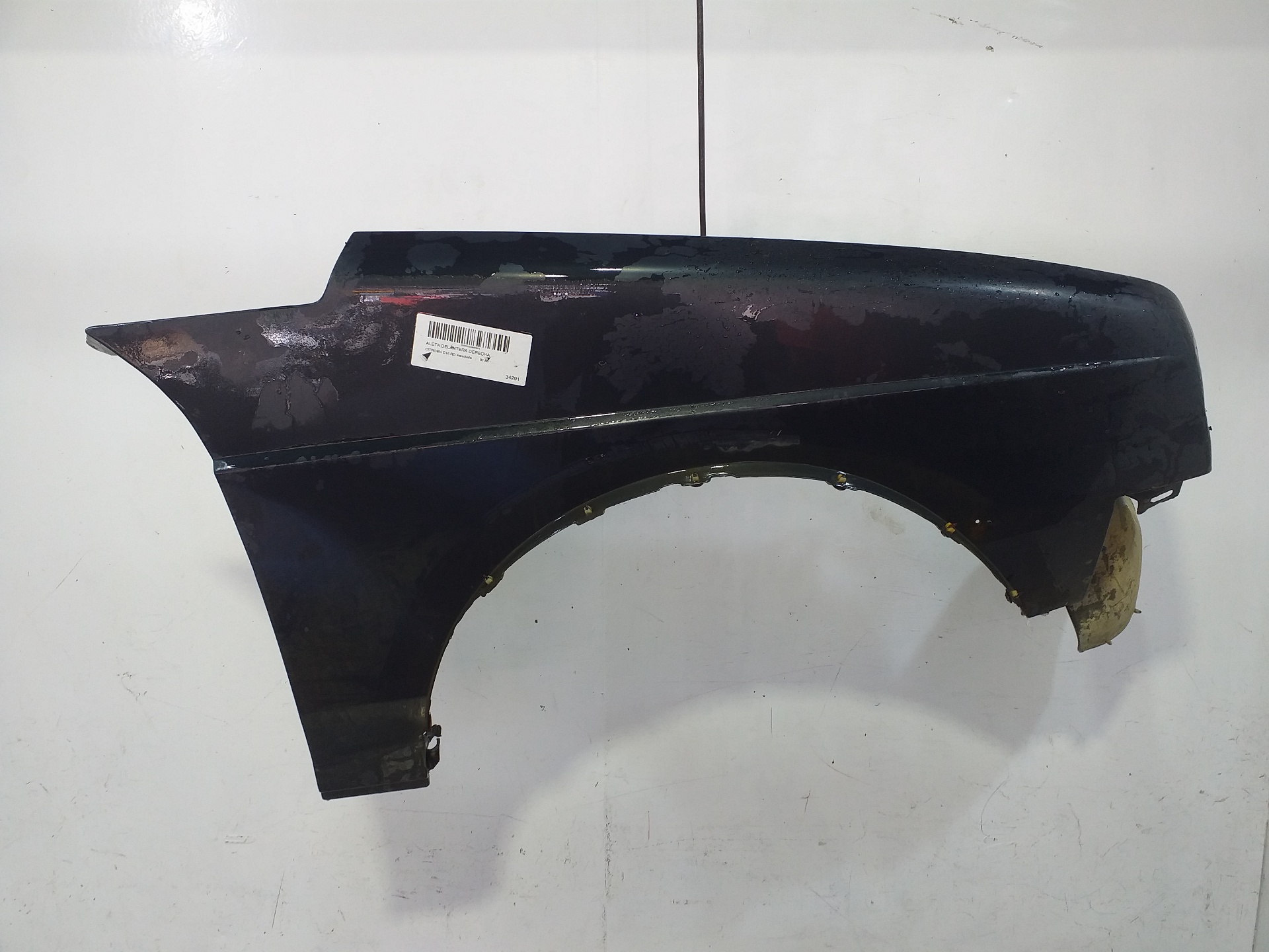 RENAULT 19 2 generation (1992-2000) Front Right Fender 75529883 24298287