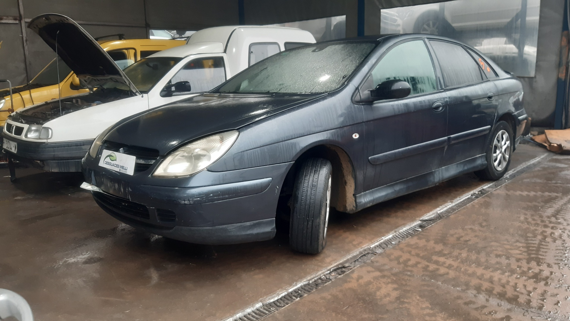 CITROËN C5 1 generation (2001-2008) Стеклоподъемник передней левой двери 9648484780 25046004