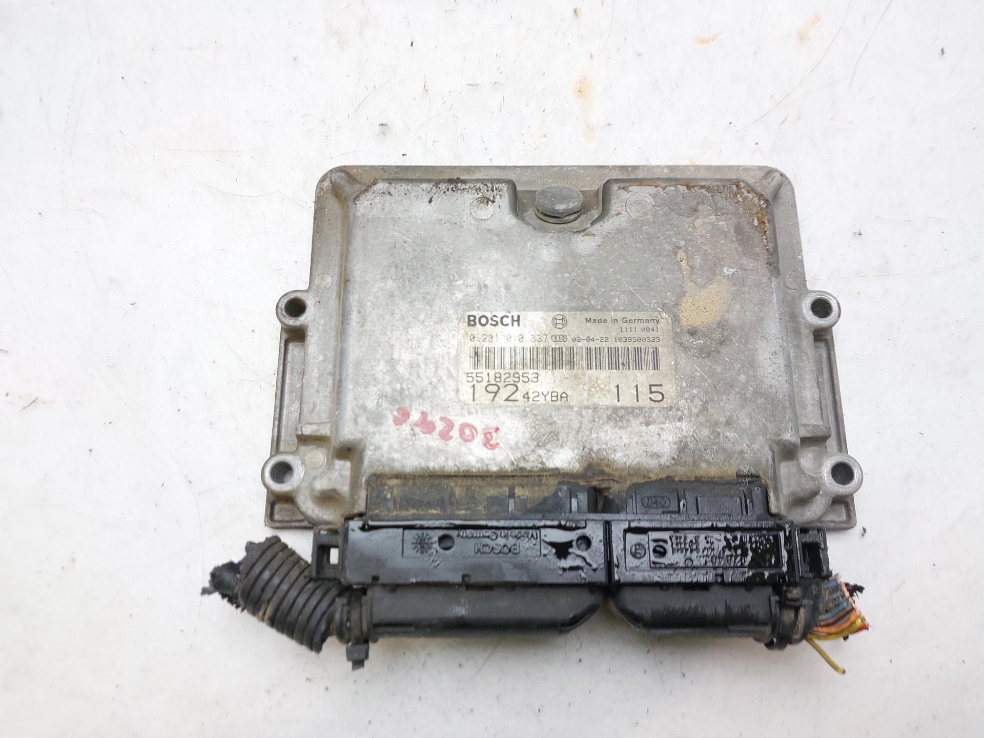 FIAT Stilo 1 generation (2001-2010) Engine Control Unit ECU 55182953 22491003