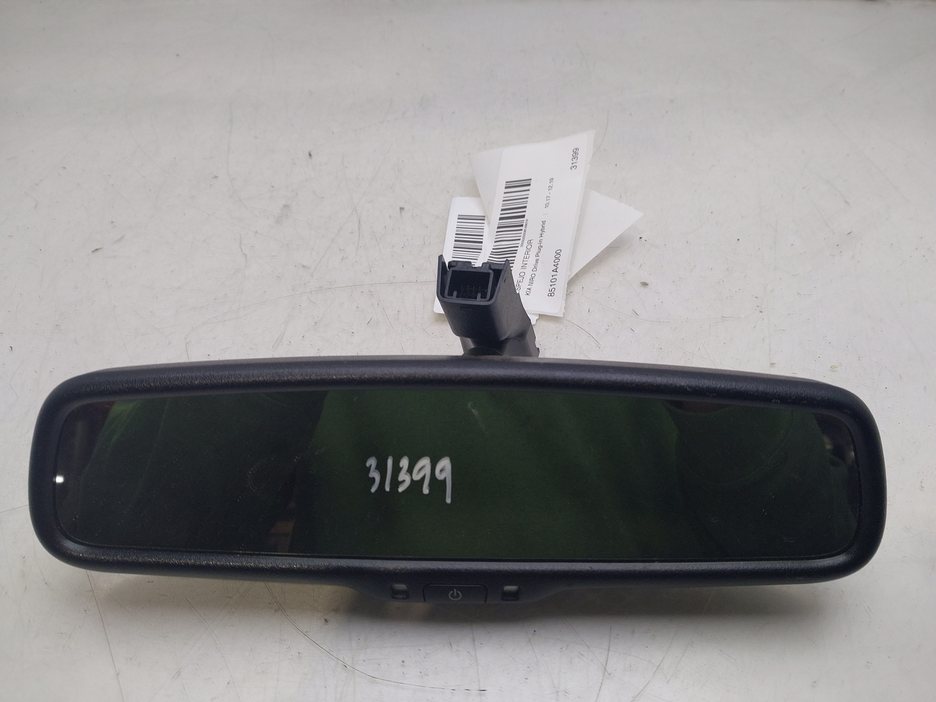 KIA Niro 1 generation  (2016-2022) Interior Rear View Mirror 85101A4000 24820027