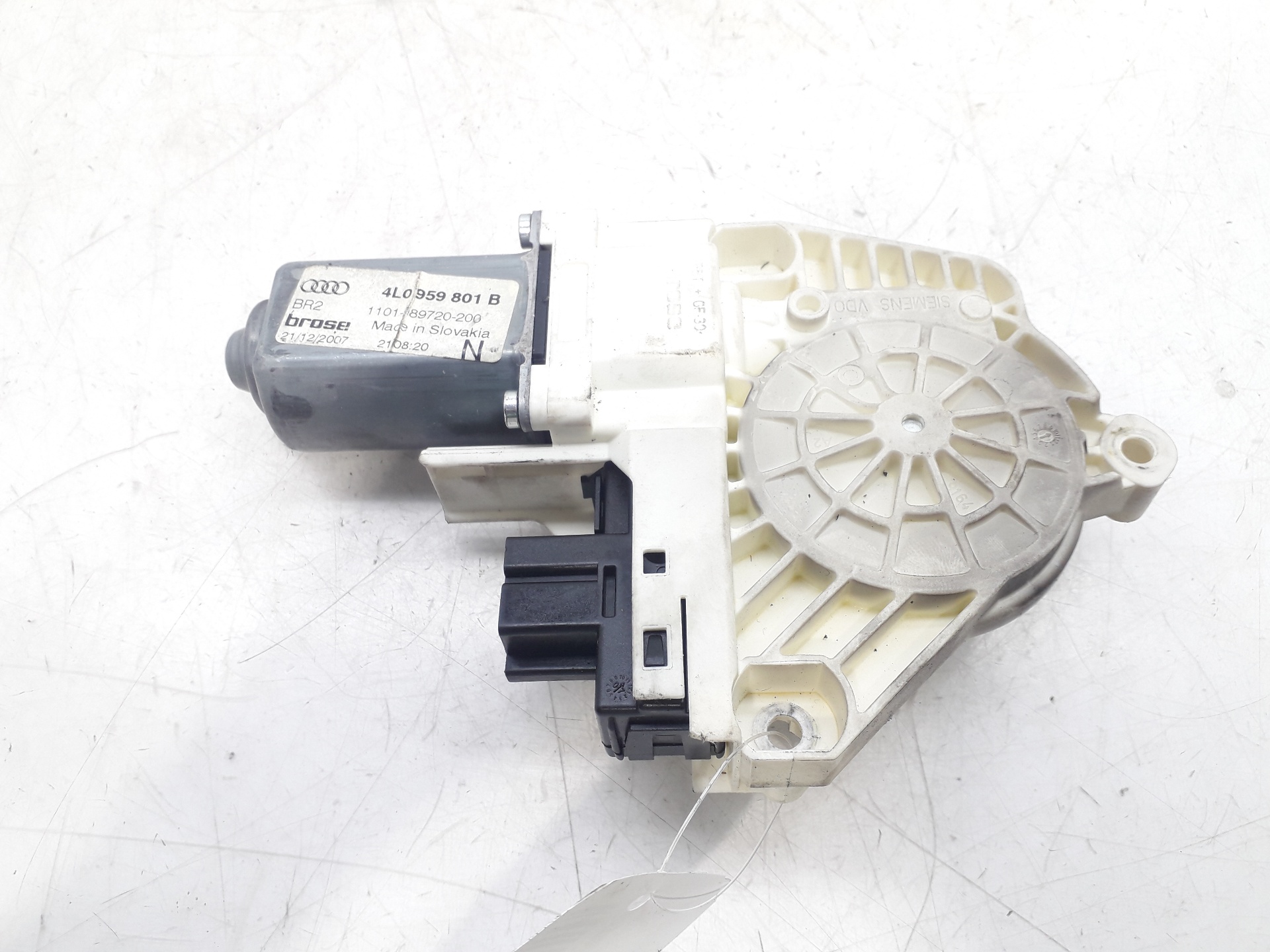 DODGE Q7 4L (2005-2015) Front Left Door Window Regulator Motor 4L0959801B 20789061