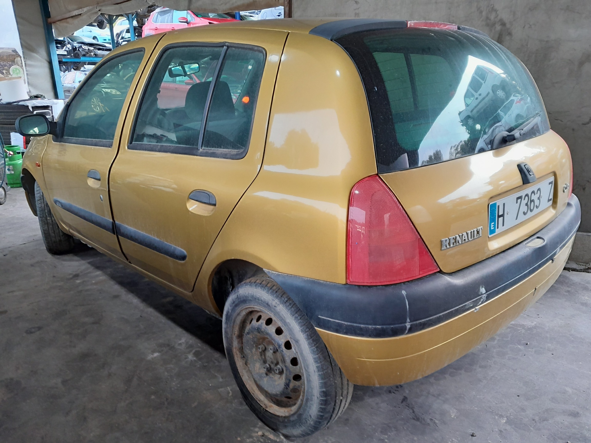 VAUXHALL Clio 2 generation (1998-2013) Дверь задняя левая 7751472475 21448388