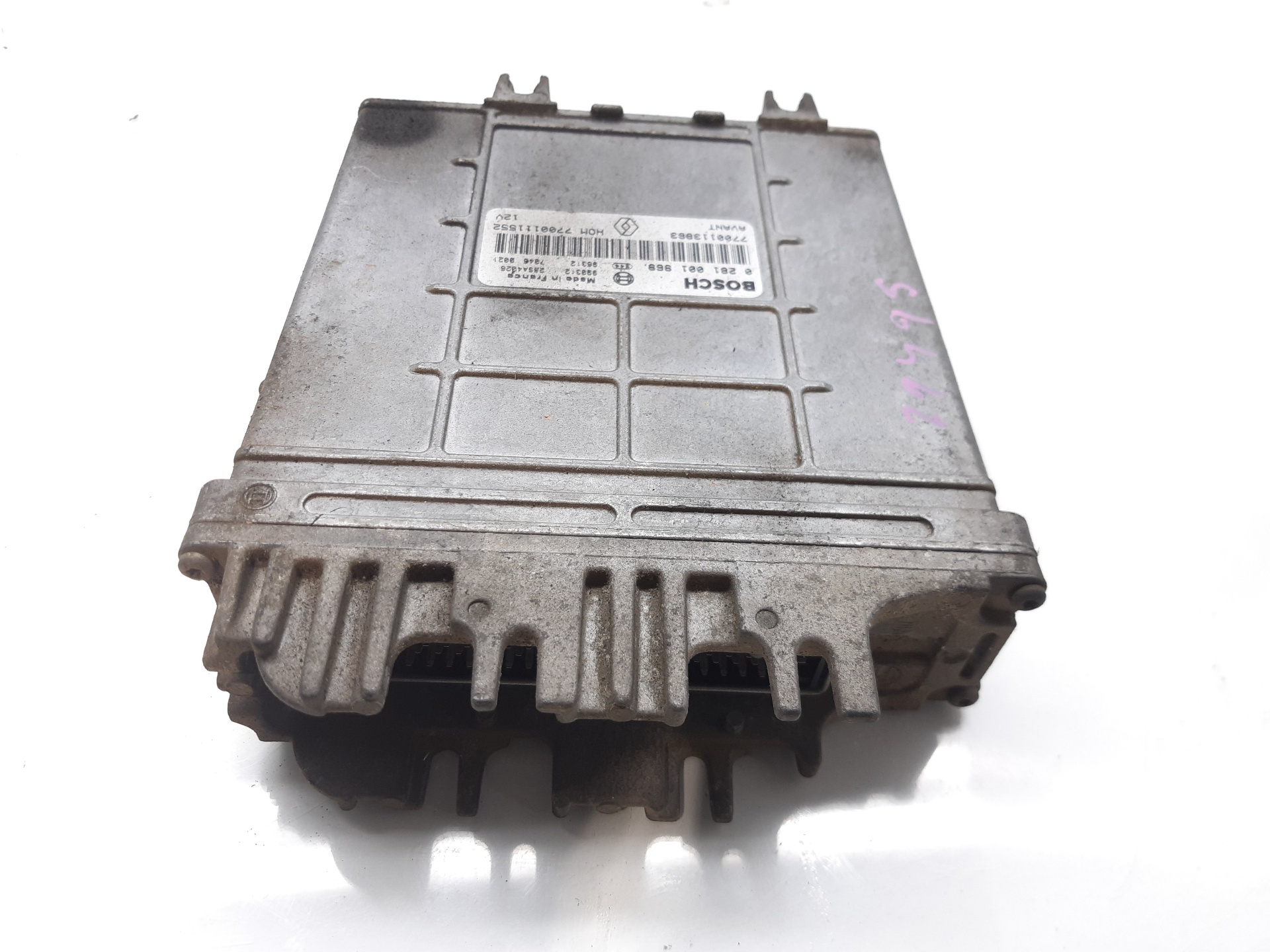 RENAULT Megane 1 generation (1995-2003) Engine Control Unit ECU 7700113863 24930509