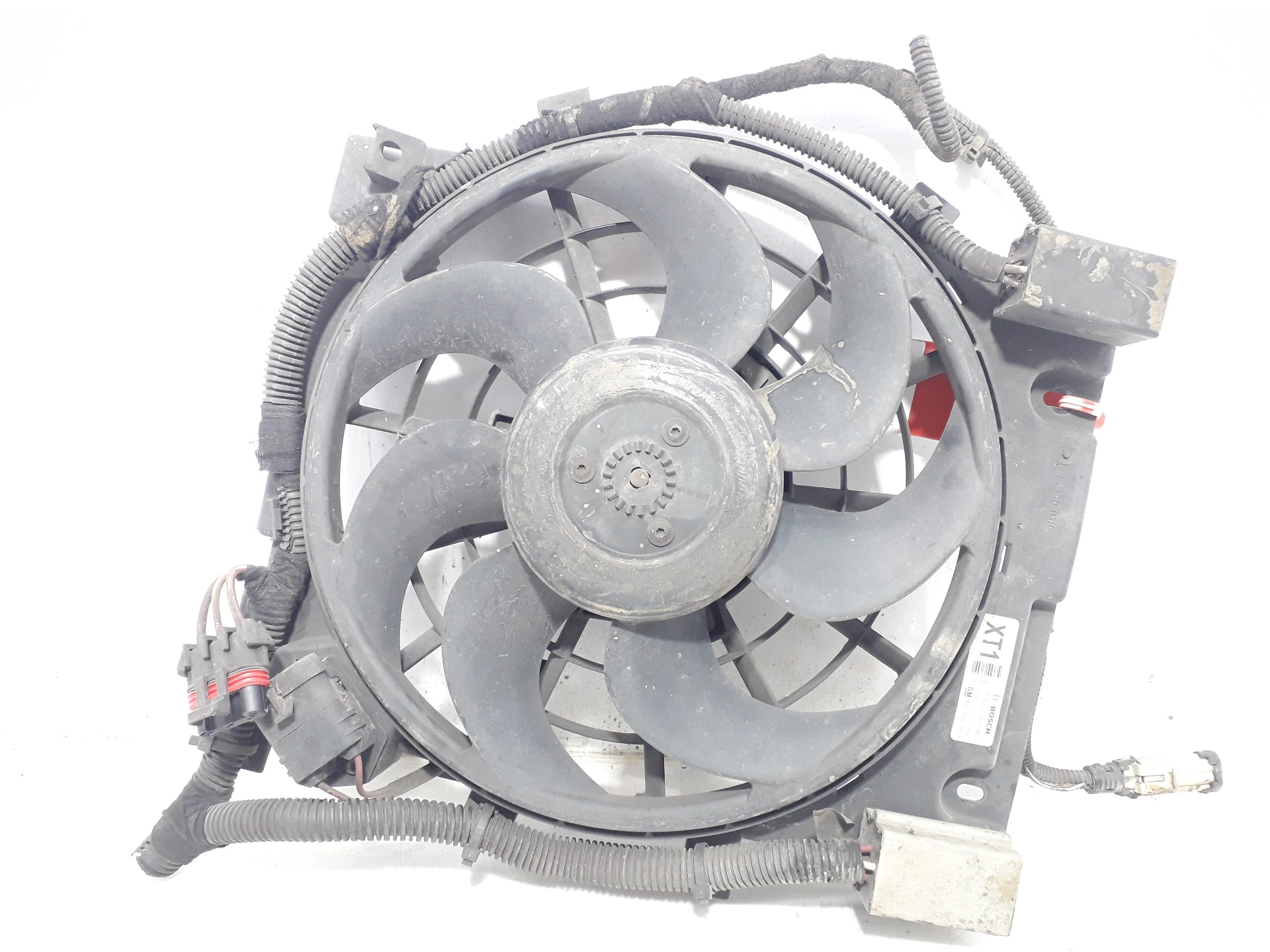 OPEL Astra J (2009-2020) Difūzoriaus ventiliatorius 13132559 18759583