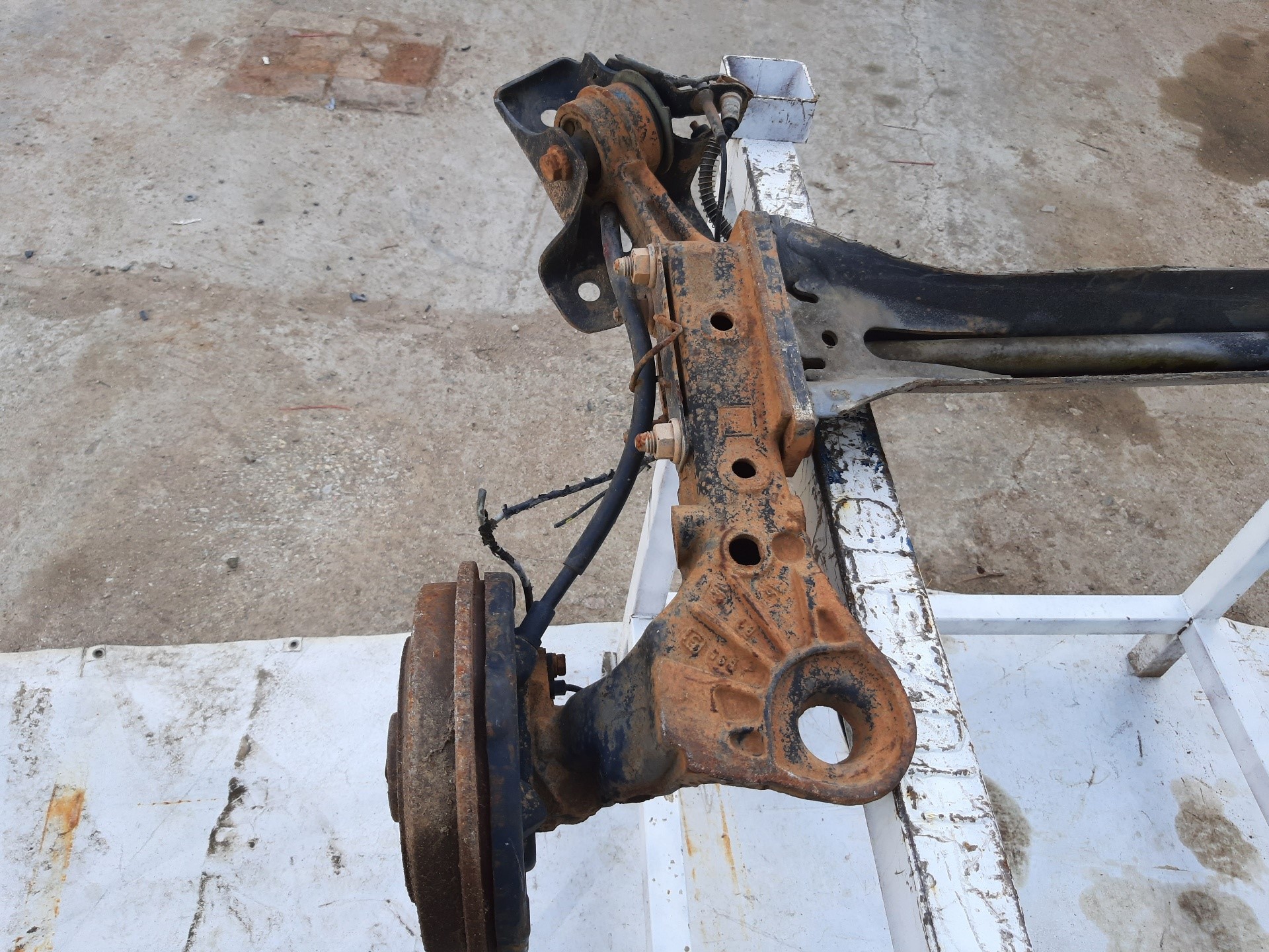 CITROËN C3 1 generation (2002-2010) Rear Axle 9801942480 20792914