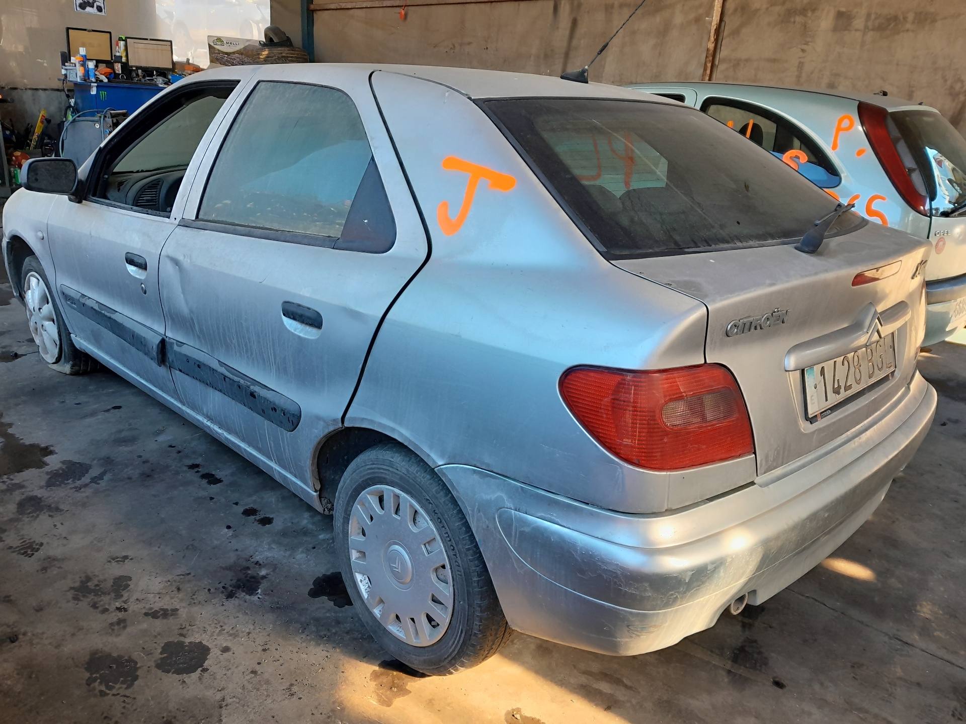 CITROËN Xsara 1 generation (1997-2004) Замок задней левой двери 913769 22487580