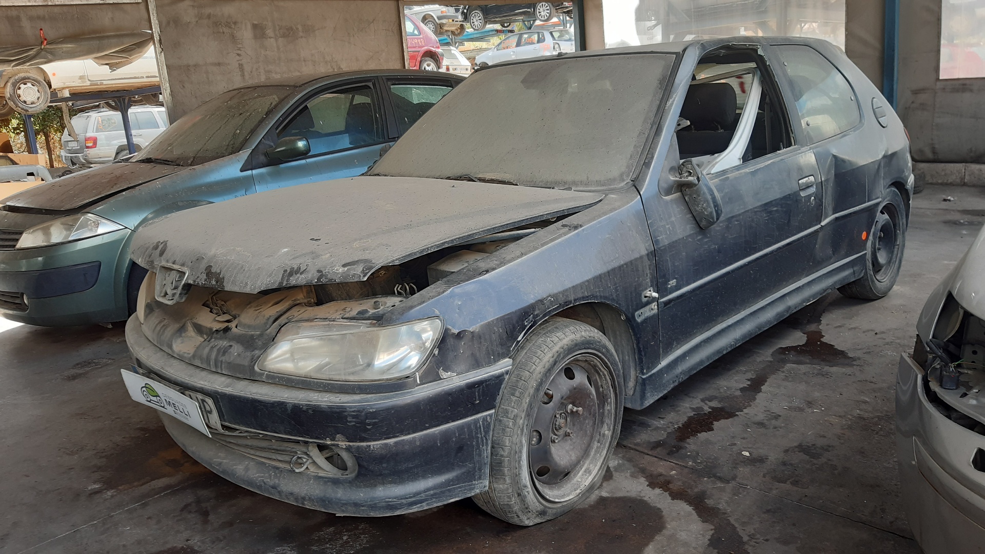 PEUGEOT 306 1 generation (1993-2002) Фара передняя левая 6204V7 24034395