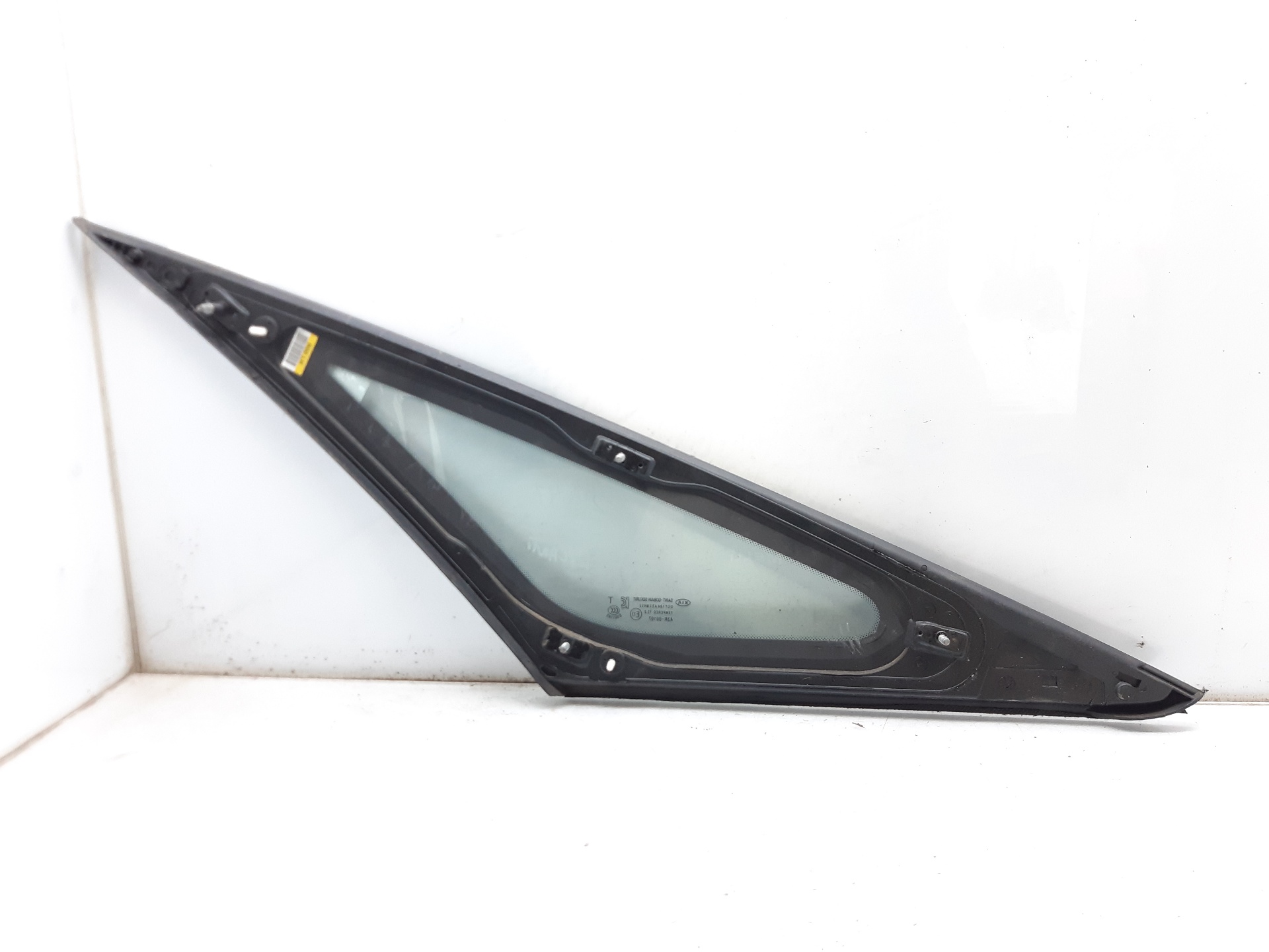 KIA Carens 3 generation (RP) (2013-2019) Priekšējais kreisais durvju stikls 43R00107 18720369