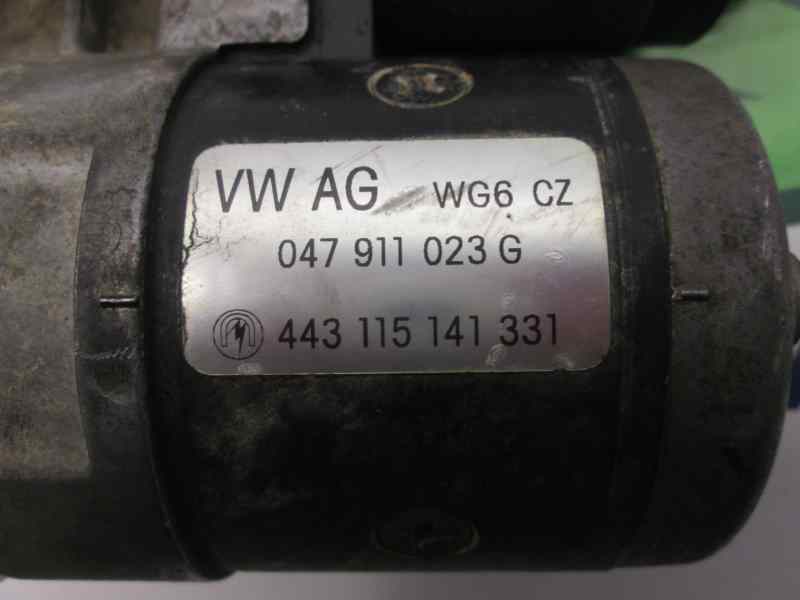 SKODA Fabia 6Y (1999-2007) Starter auto 047911023G 22342027