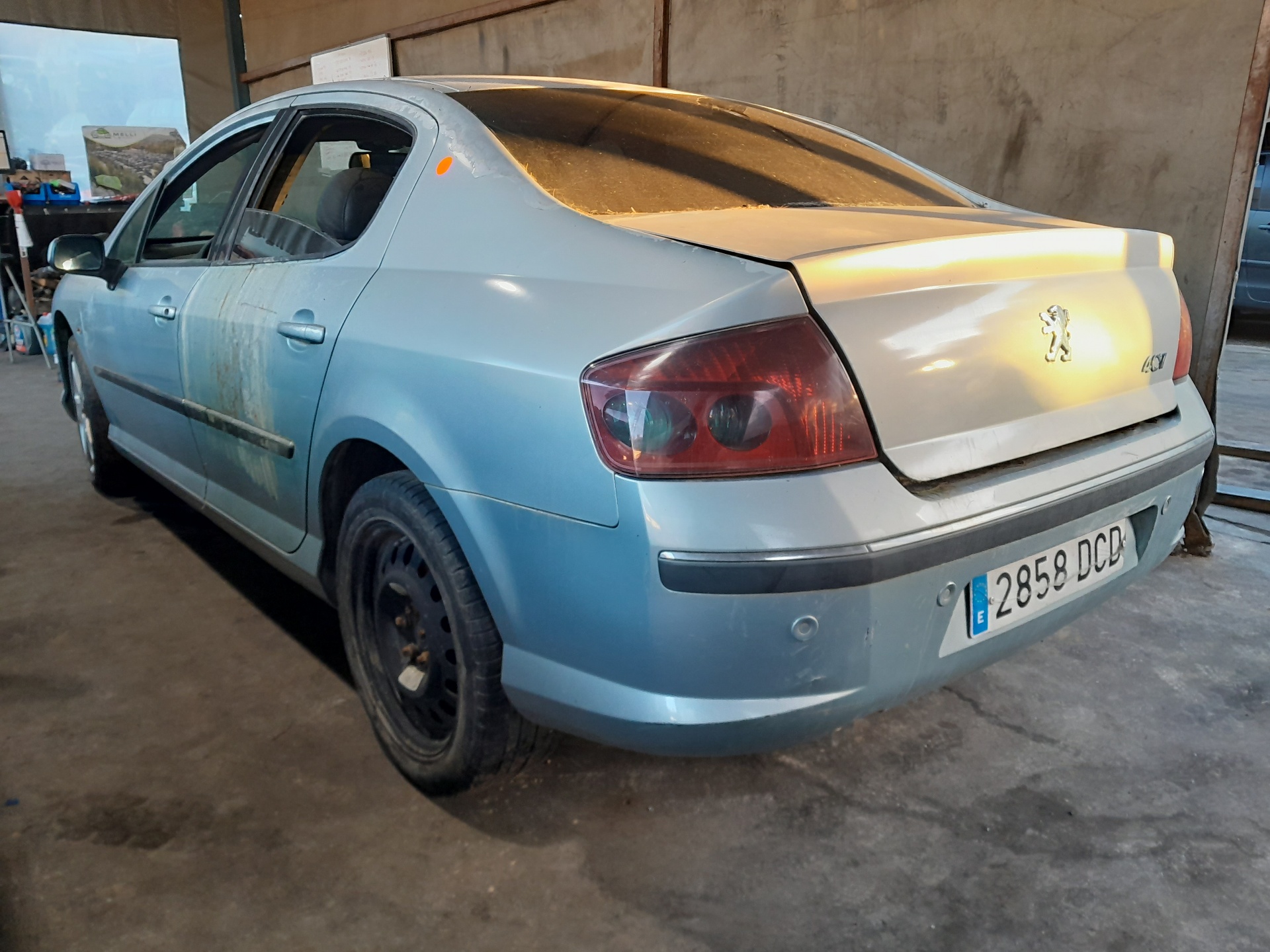 PEUGEOT 407 1 generation (2004-2010) Зеркало передней левой двери 96456984XT 22629952