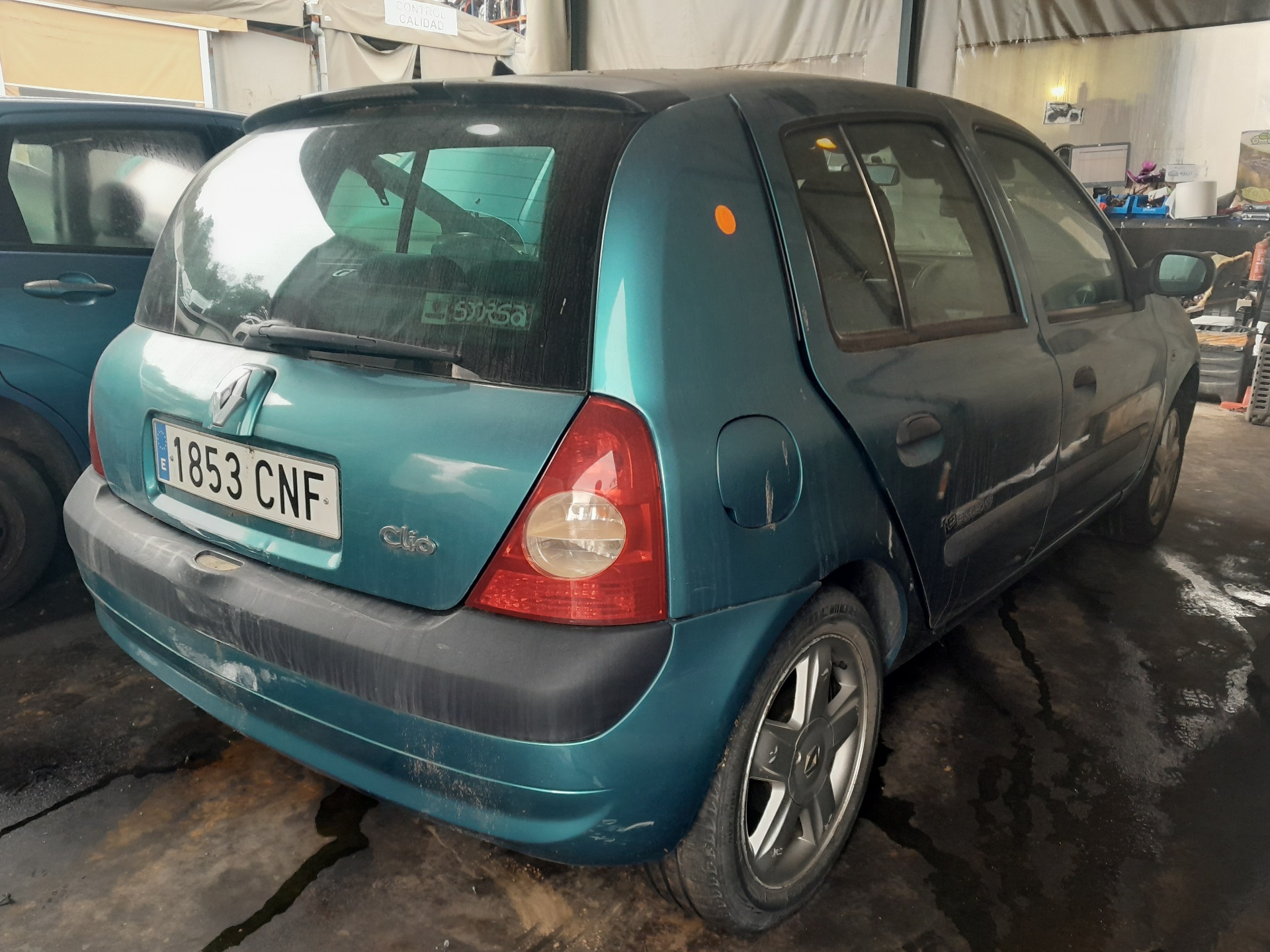 RENAULT Clio 3 generation (2005-2012) Højre bagerste indvendige åbningshåndtag 7700423888 22917655