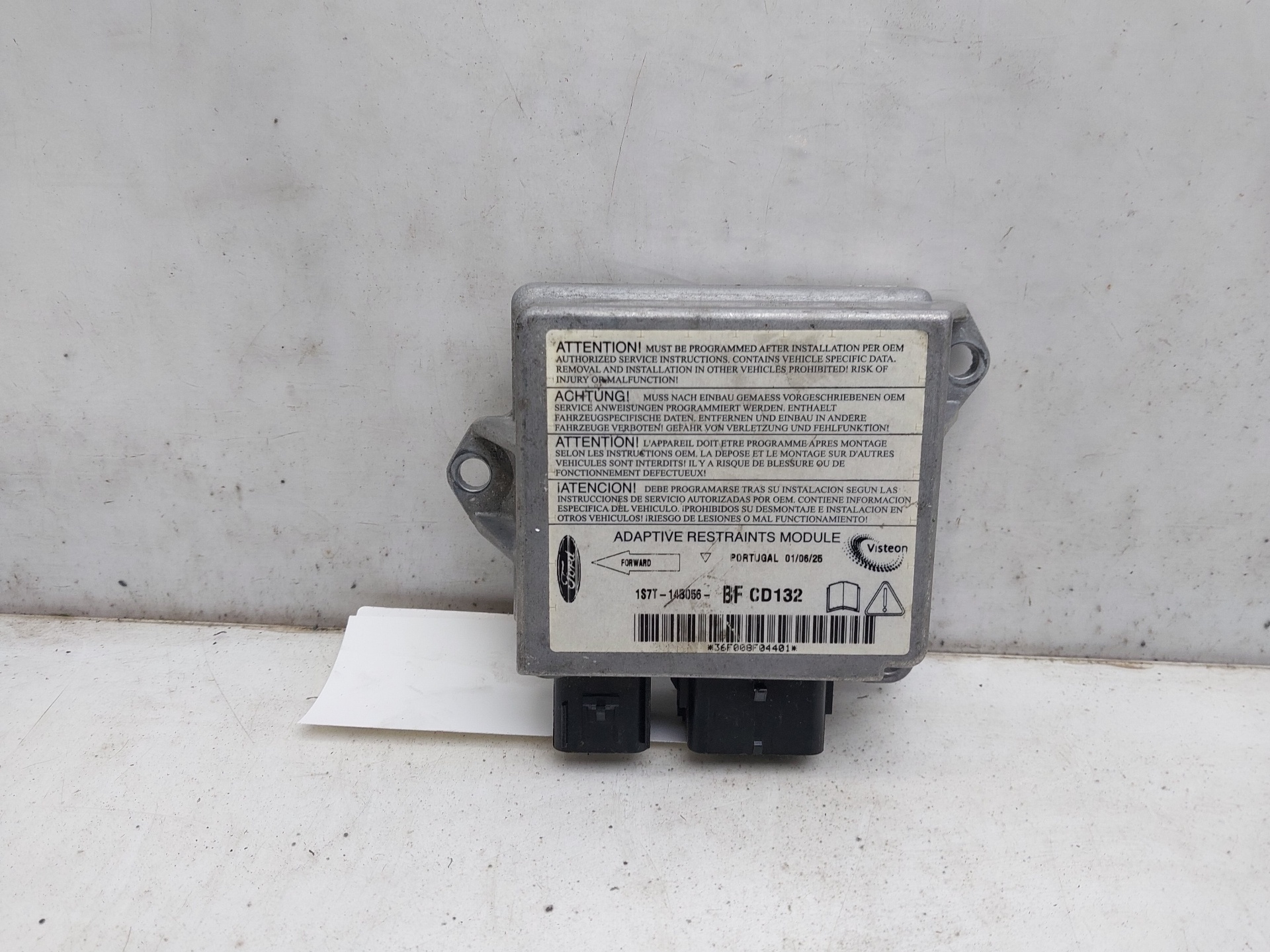 FORD Mondeo 3 generation (2000-2007) SRS Control Unit 1S7T14B056BF 22752832