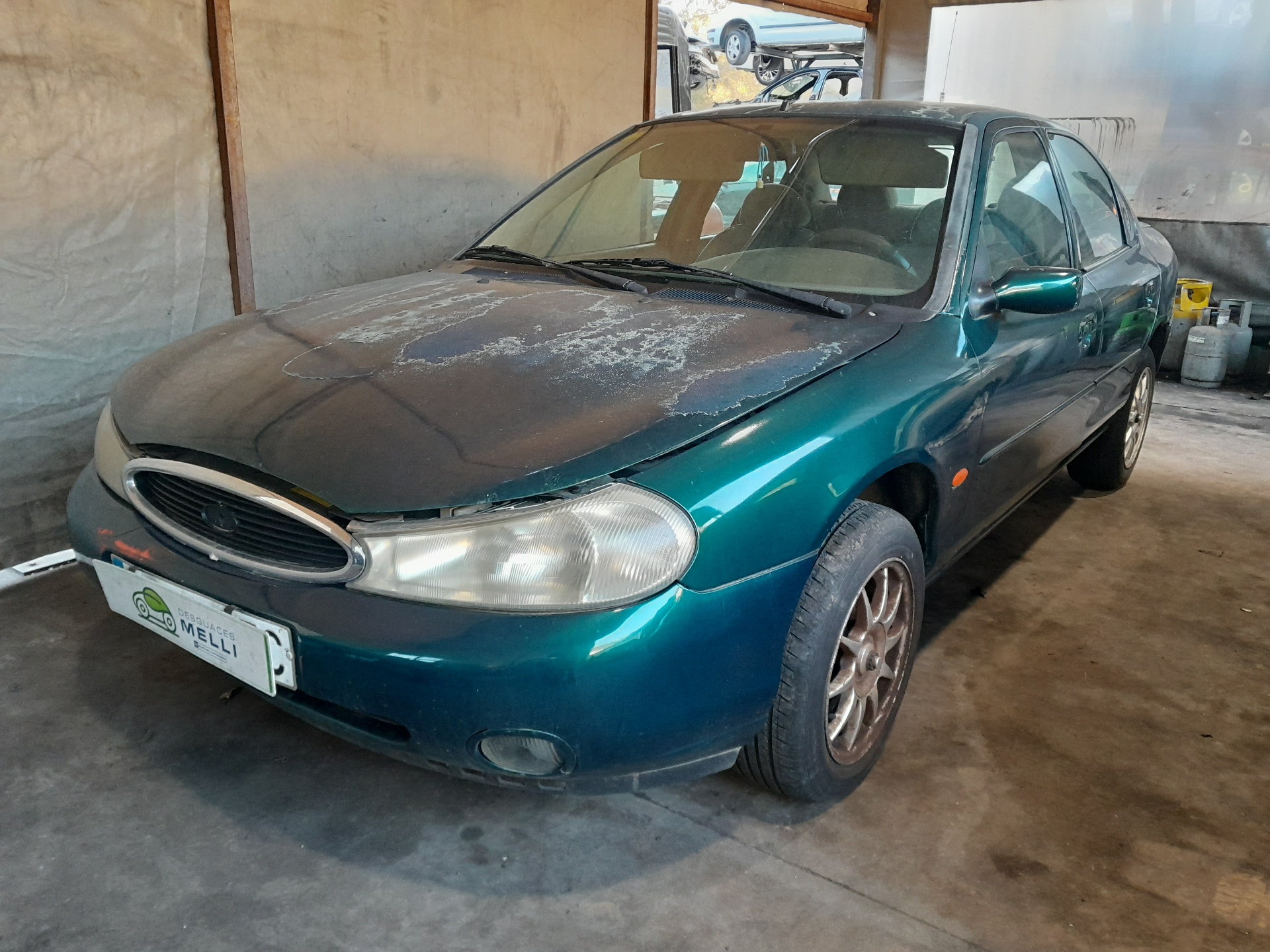 FORD Mondeo 1 generation (1993-1996) Вентилятор диффузора 95BB8C607 23638528