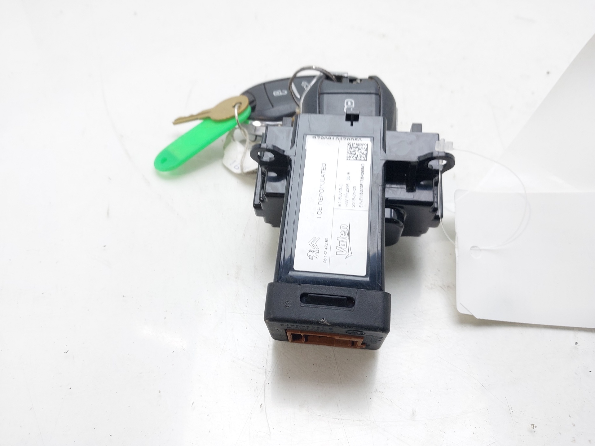 CITROËN C4 Picasso 2 generation (2013-2018) Ignition Lock 9814247280 21088574