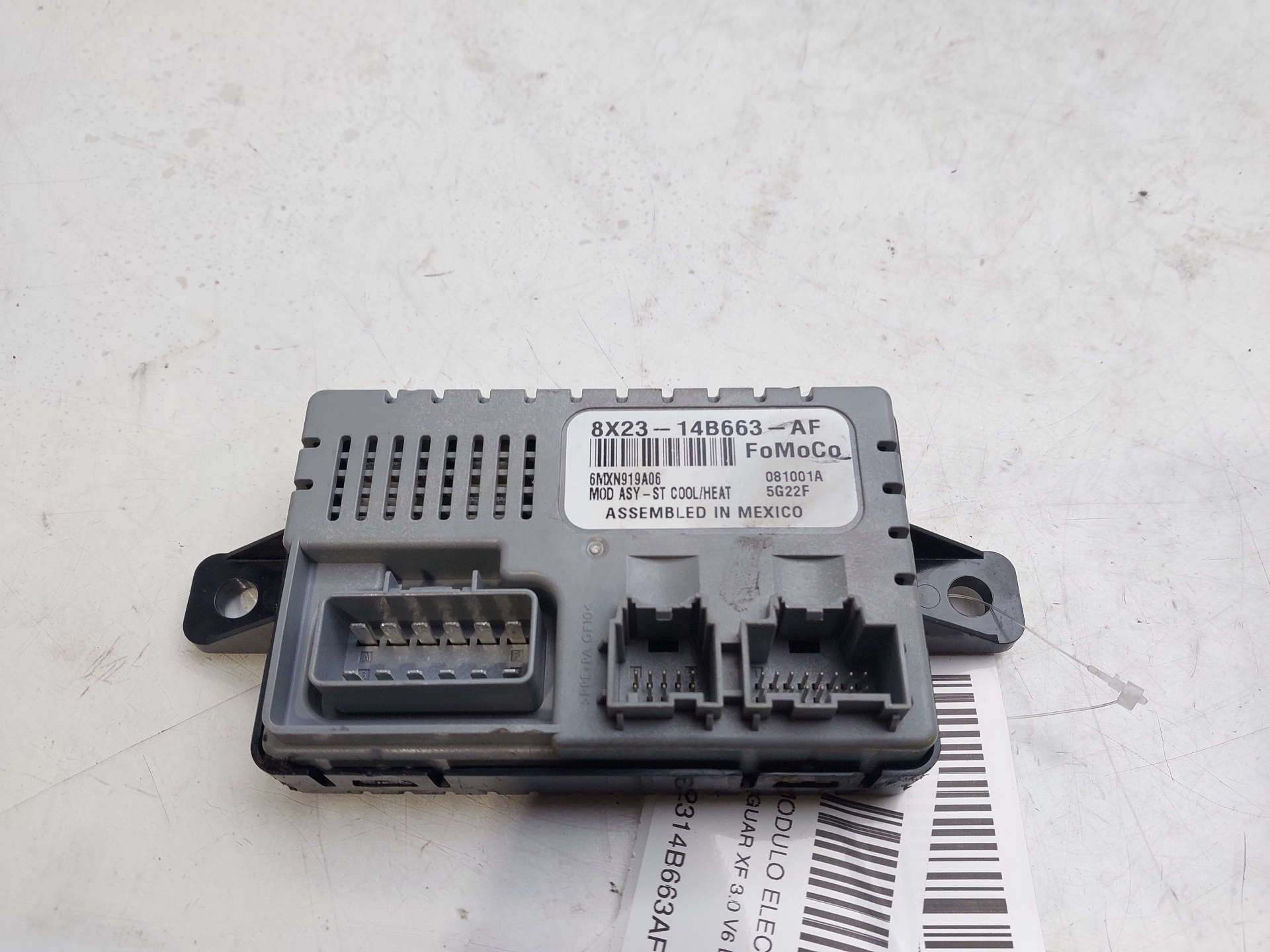 JAGUAR XF 1 generation  (2011-2016) Other Control Units 8X2314B663AF 24947524