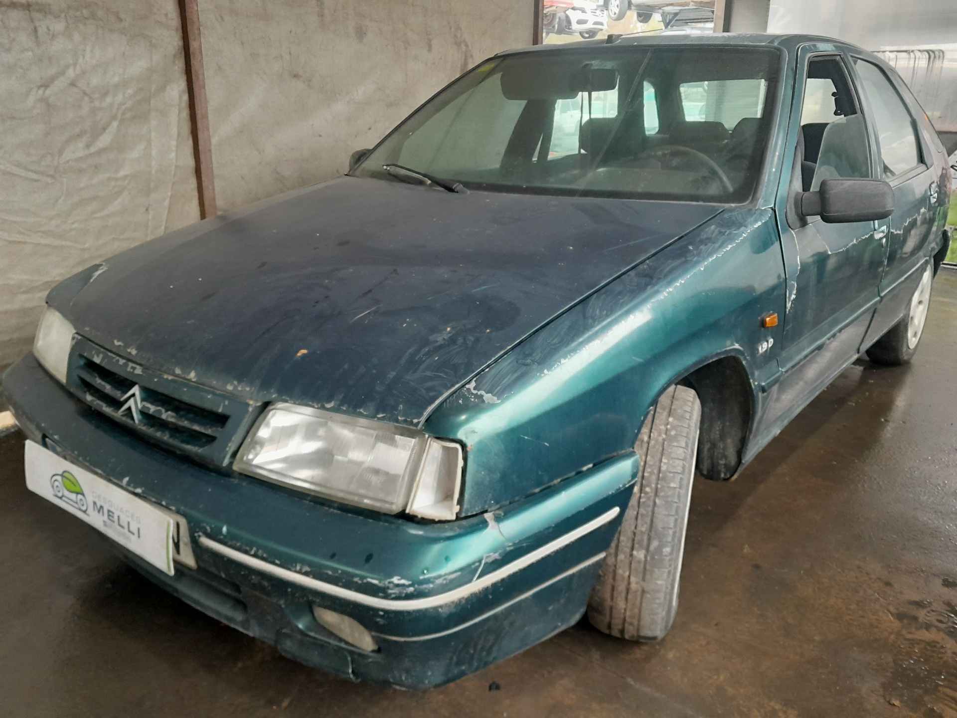 CITROËN ZX 1 generation (1991-1997) Mecanism ștergător de parbriz față 9390332374 23079451