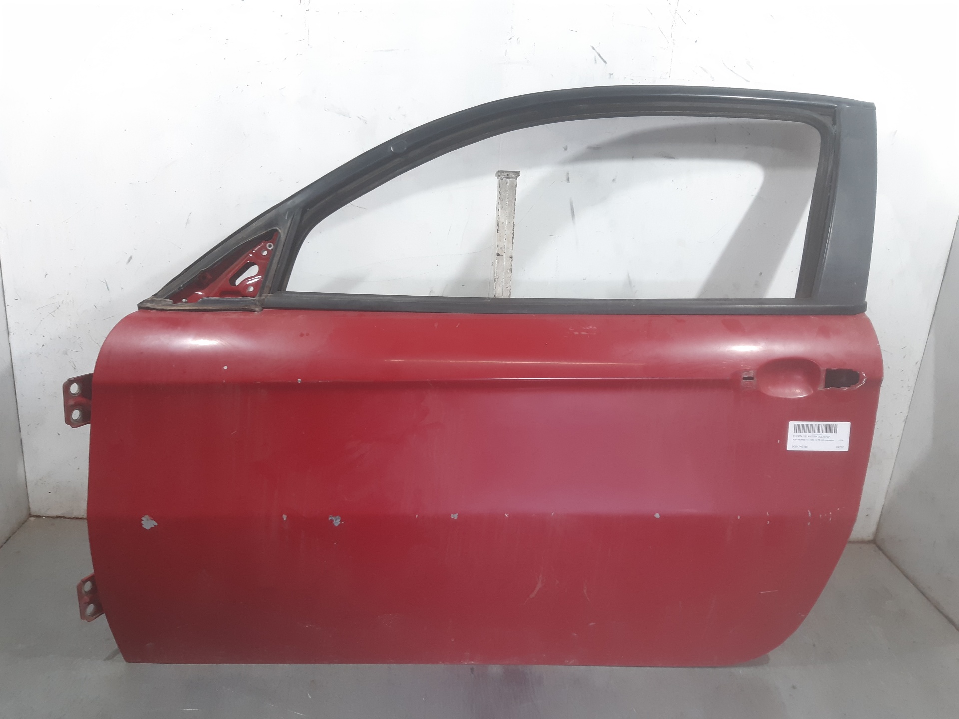 ALFA ROMEO 147 2 generation (2004-2010) Front Left Door 0051740788 18715555