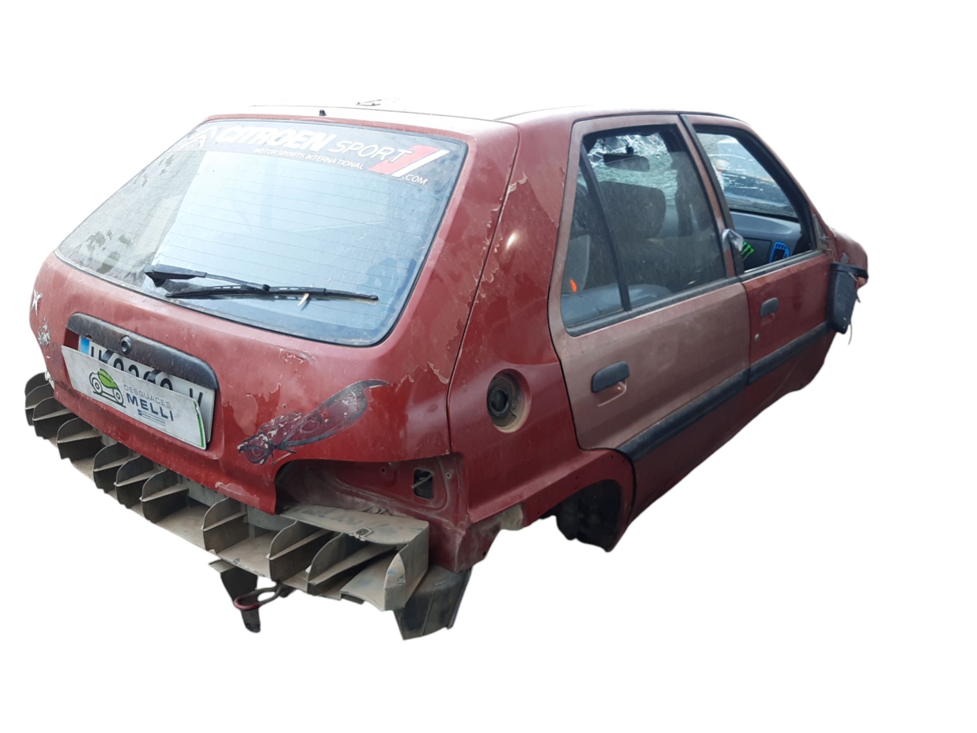 CITROËN Saxo 2 generation (1996-2004) Priekinių kairių durų spyna 9135E1 26588048