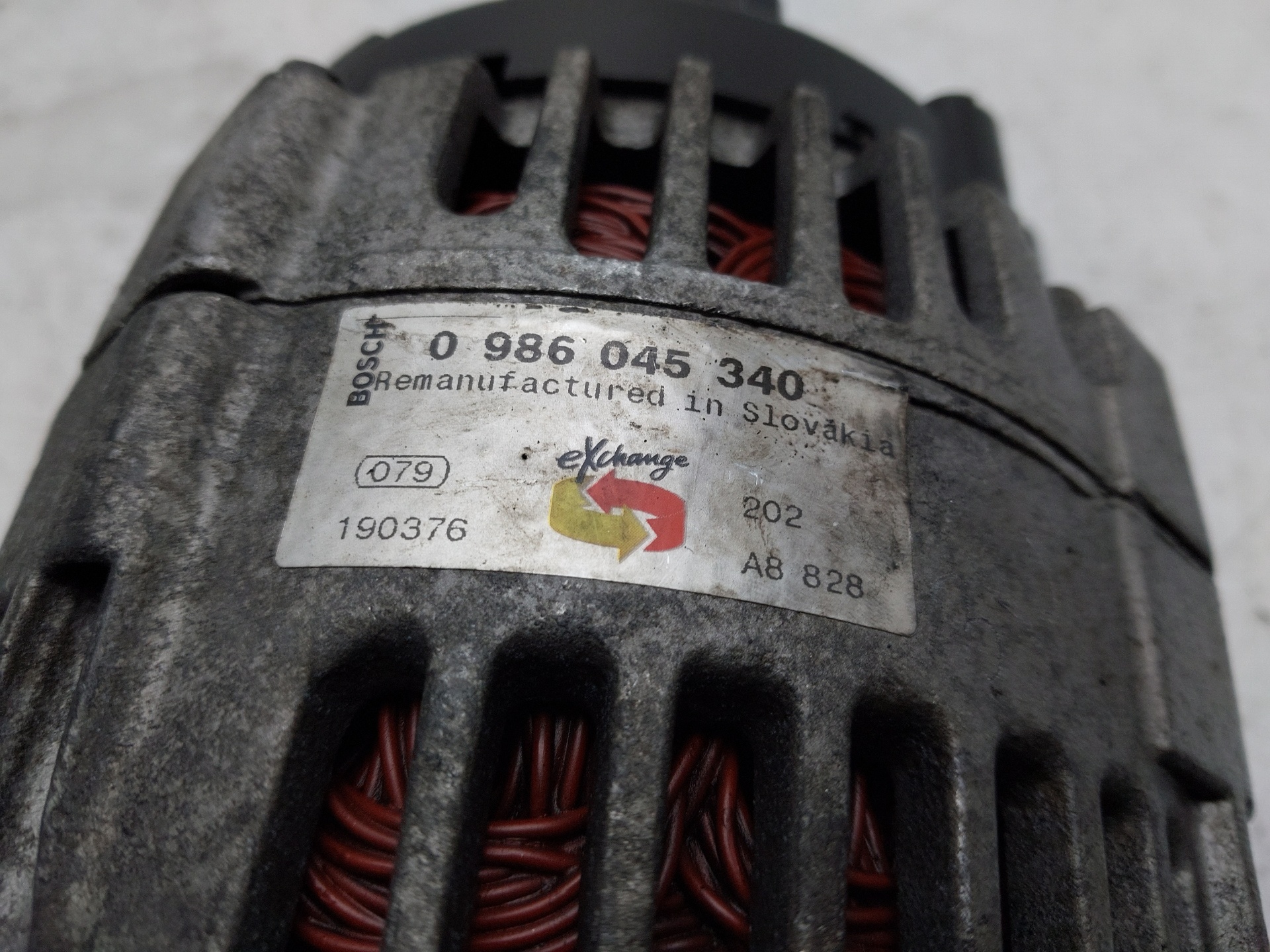 SKODA Octavia 2 generation (2004-2013) Dynamo 0986045340 23685776