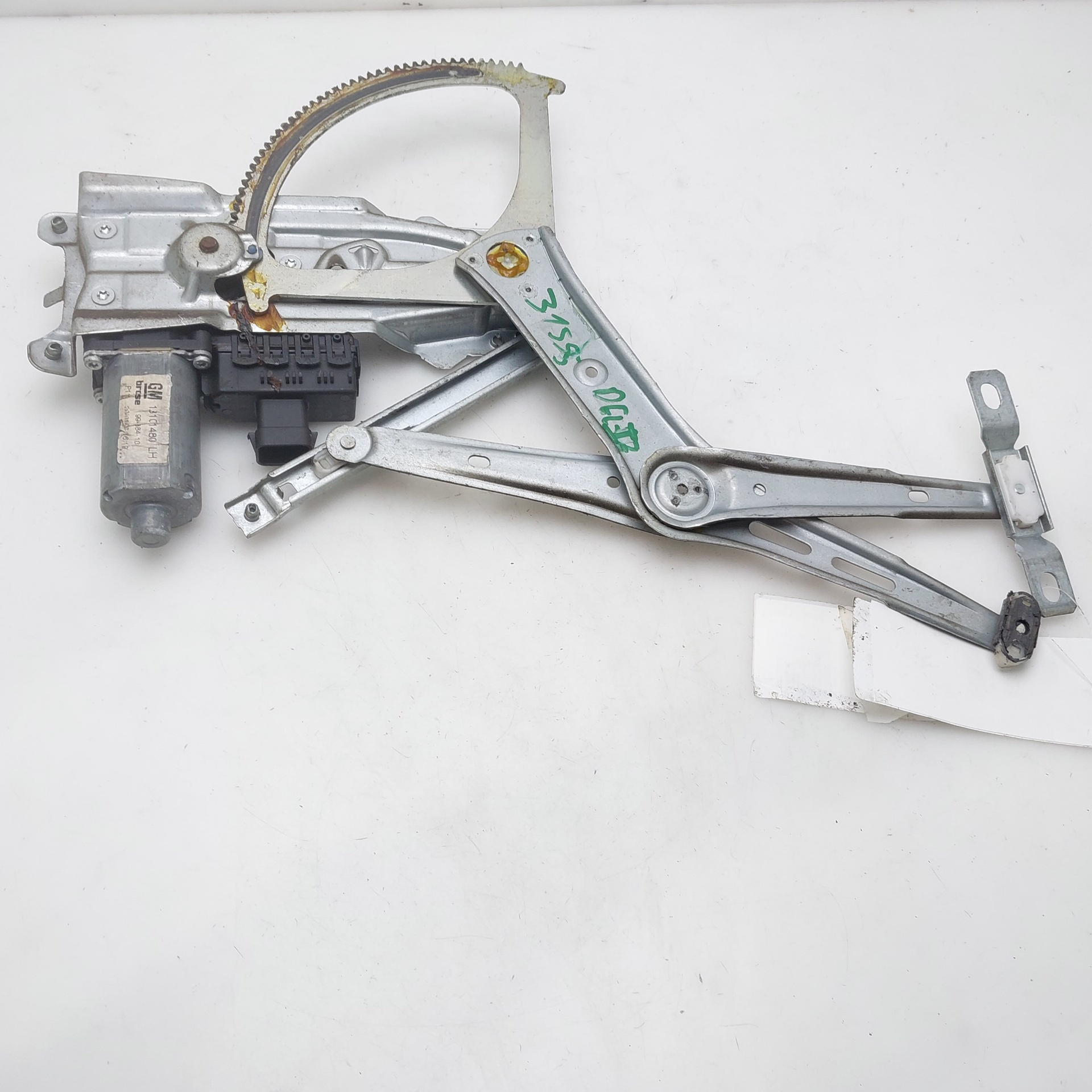 OPEL Astra J (2009-2020) Regulator de geam ușă stânga față 13100417 25109266