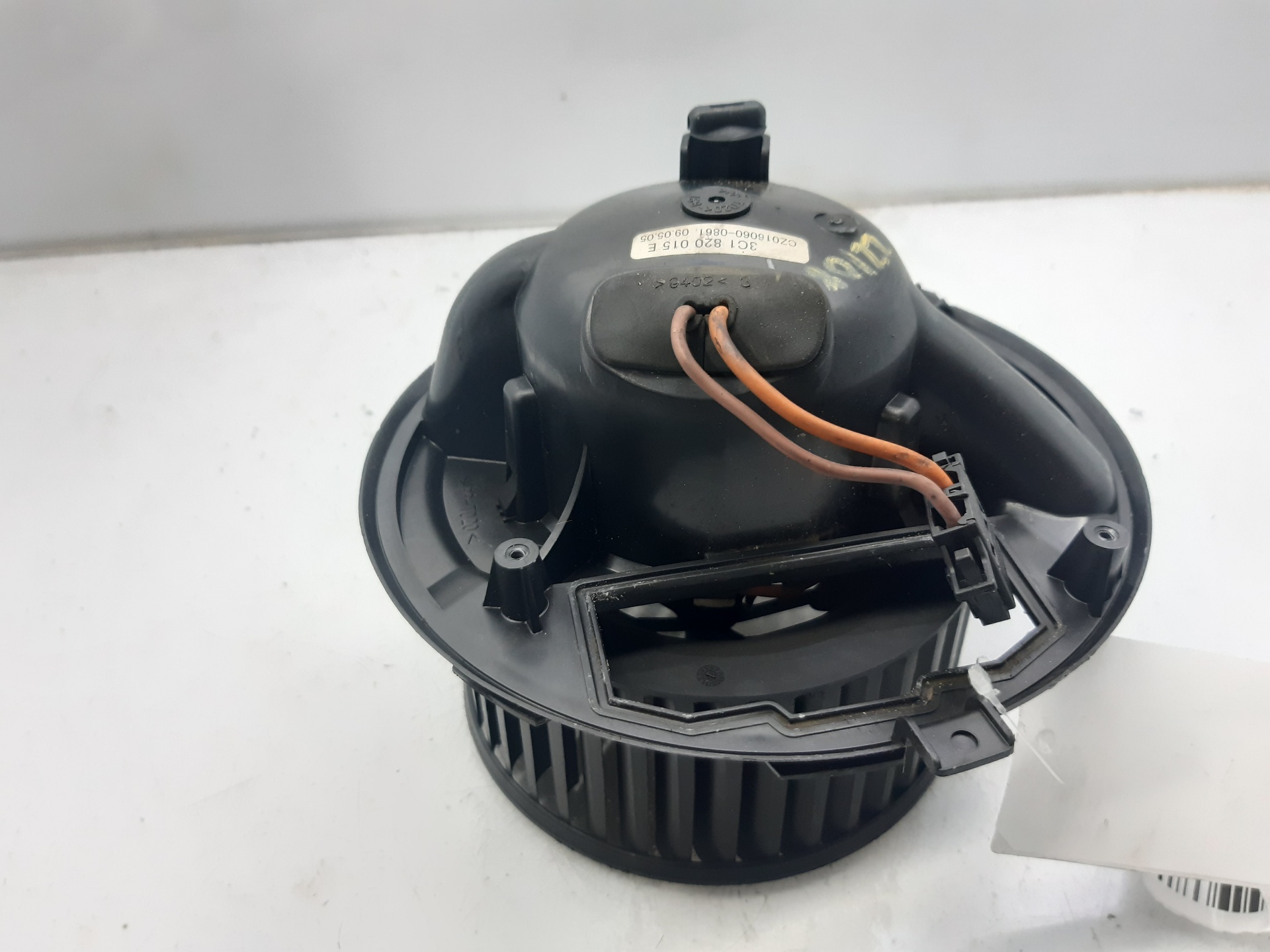 VOLKSWAGEN Passat B6 (2005-2010) Heater Blower Fan 3C1820015E 18634142