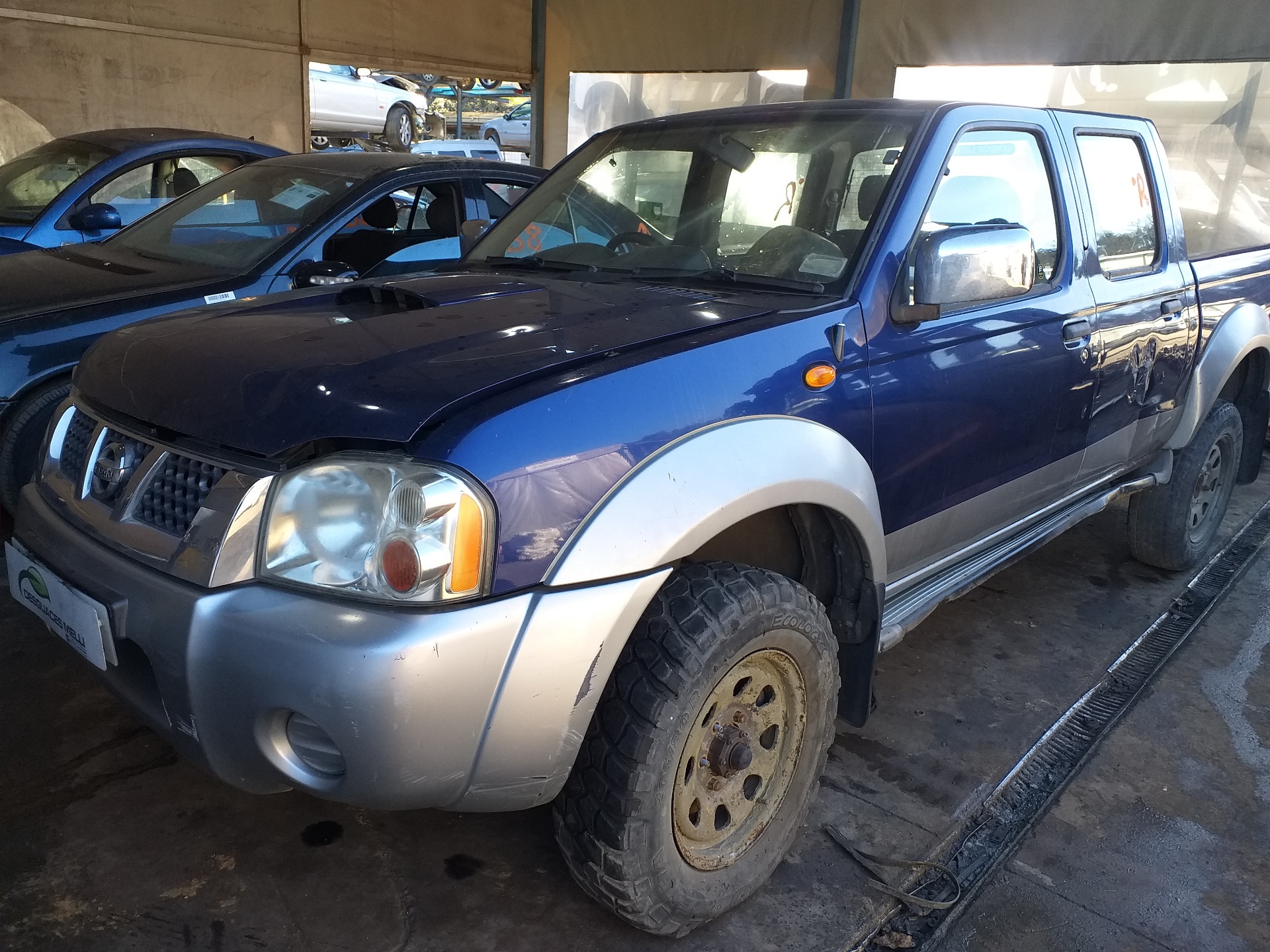 NISSAN Navara D22 (1997-2005) Наружная ручка задней правой двери GF30 18782941