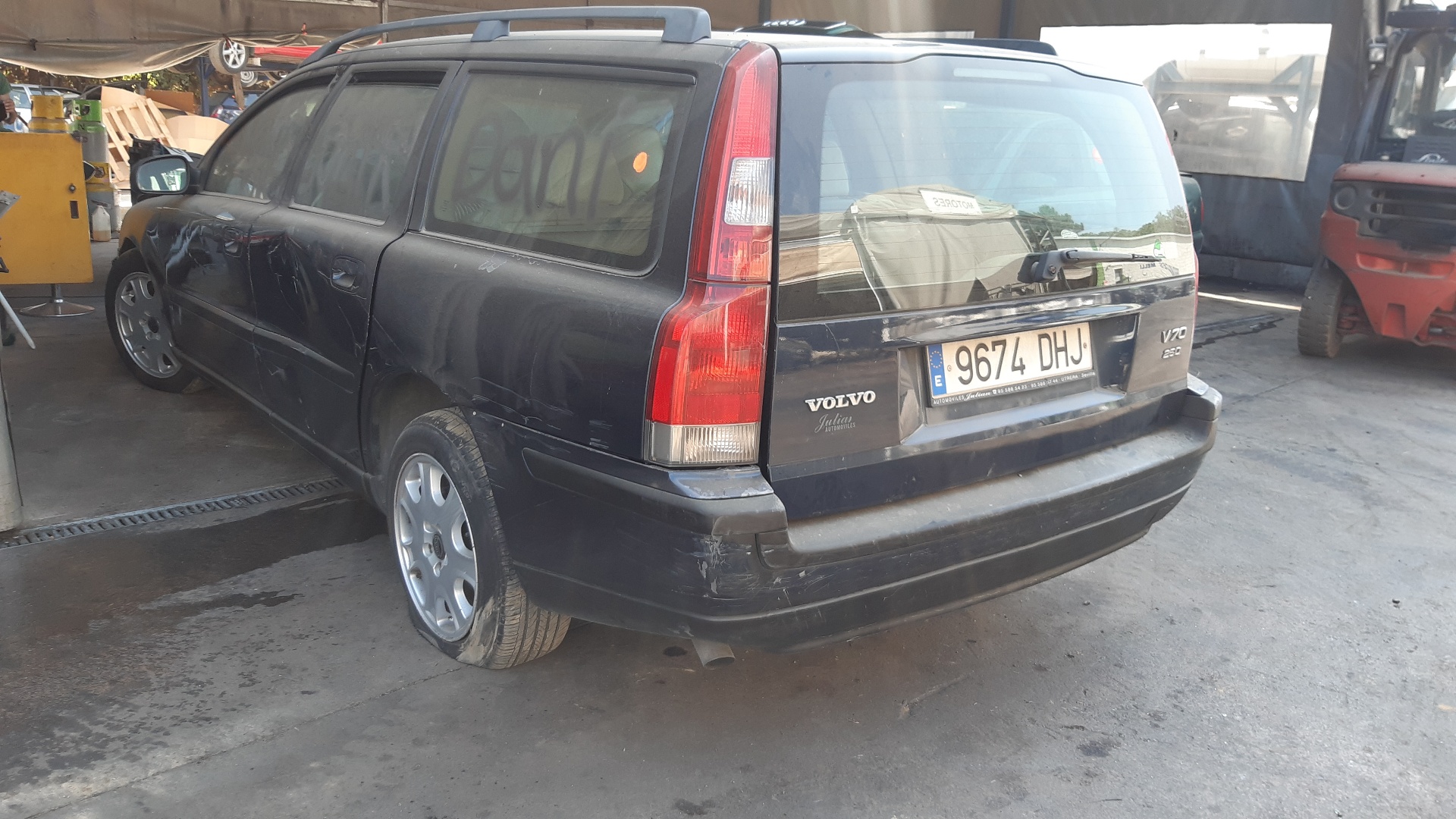 VOLVO V70 2 generation (2000-2008) Capteur de débit massique d'air MAF 0280218108 22271257