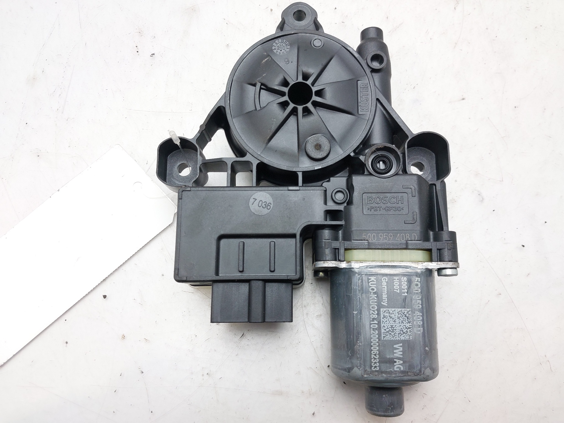 SEAT Alhambra 2 generation (2010-2021) Rear Right Door Window Control Motor 5Q0959408D 22484549