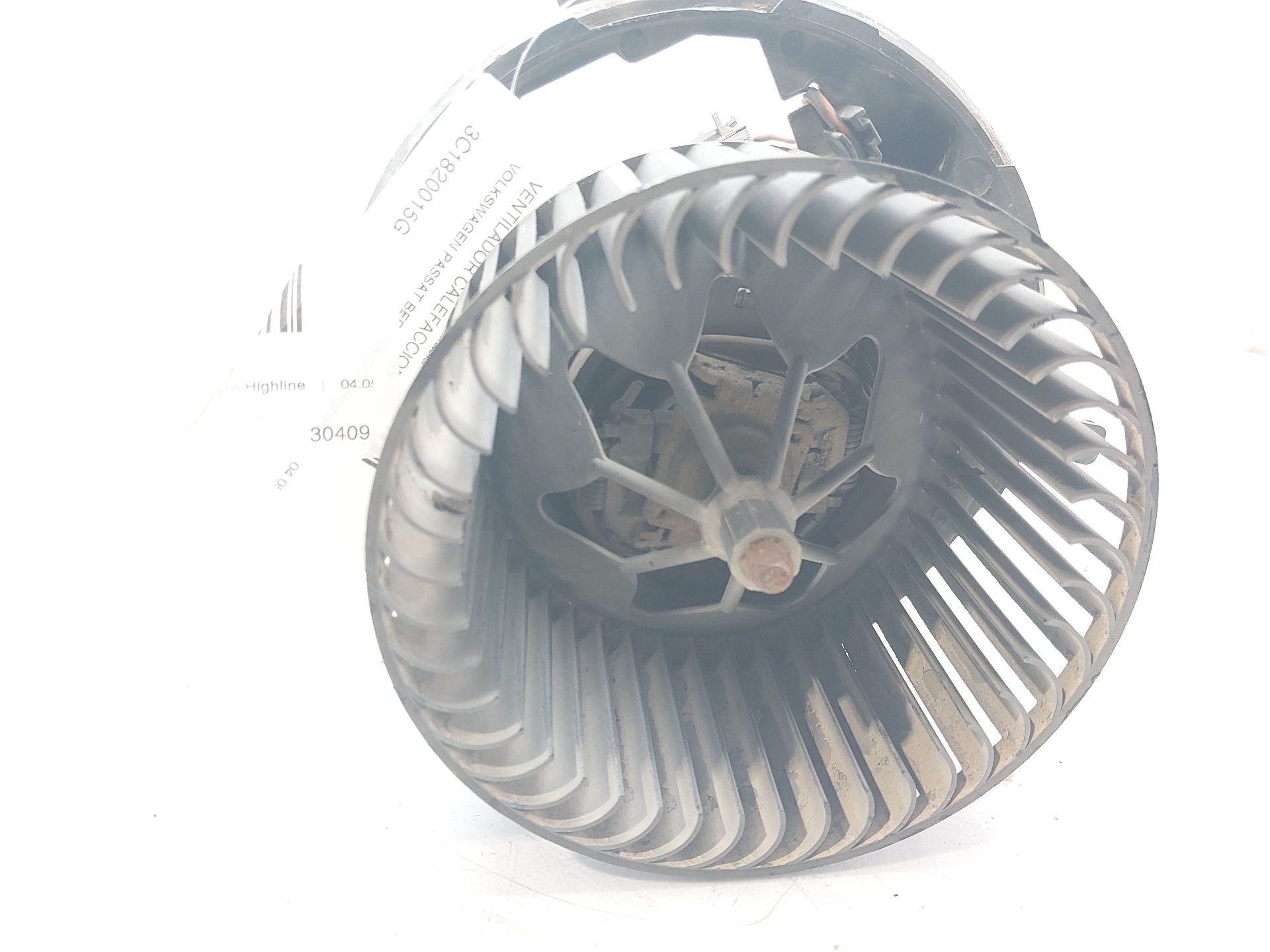 VOLKSWAGEN Passat B6 (2005-2010) Heater Blower Fan 3C1820015G 22491072