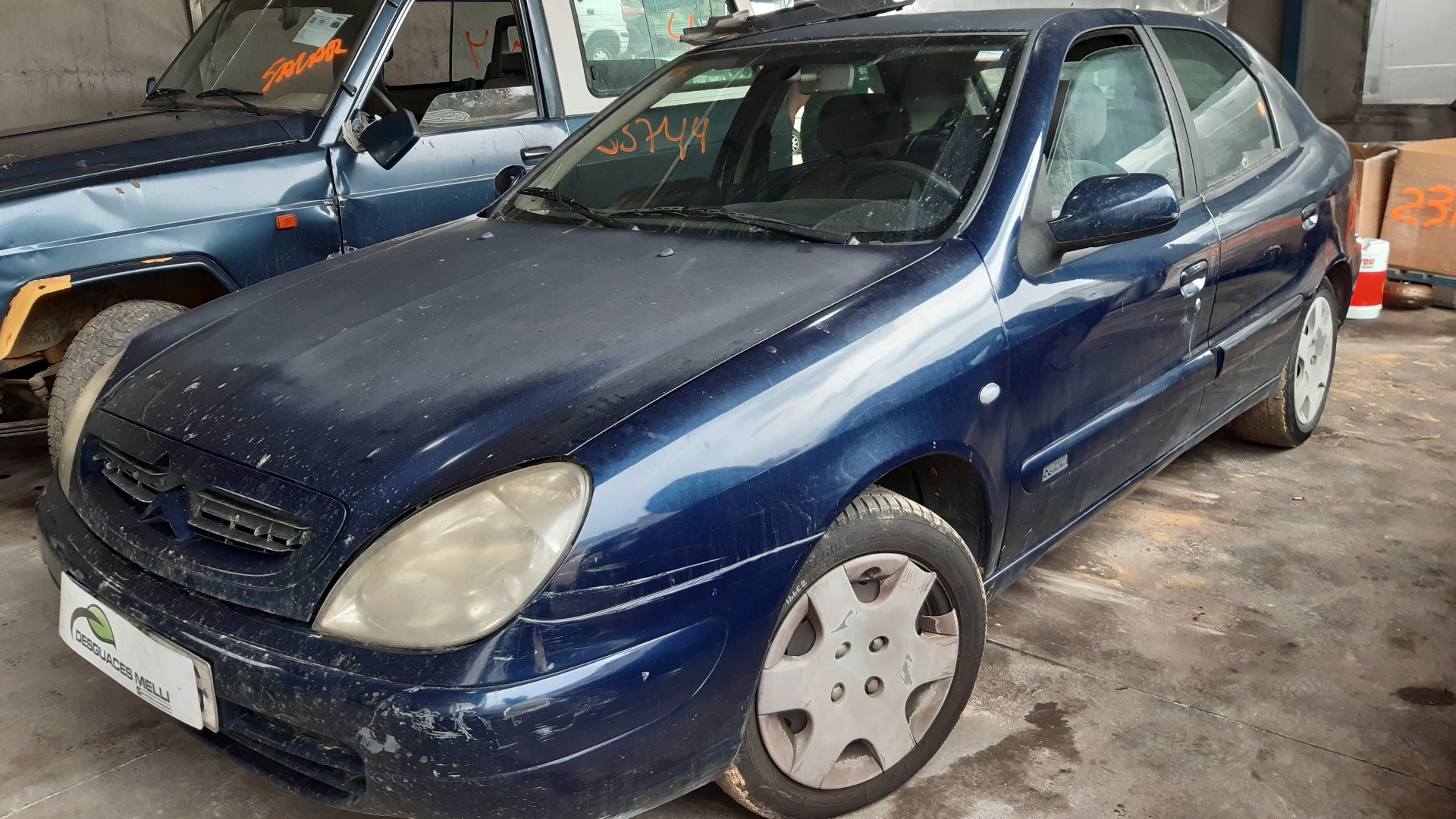 CITROËN Xsara 1 generation (1997-2004) Forreste højre dør vinduesregulator 115494 18677289