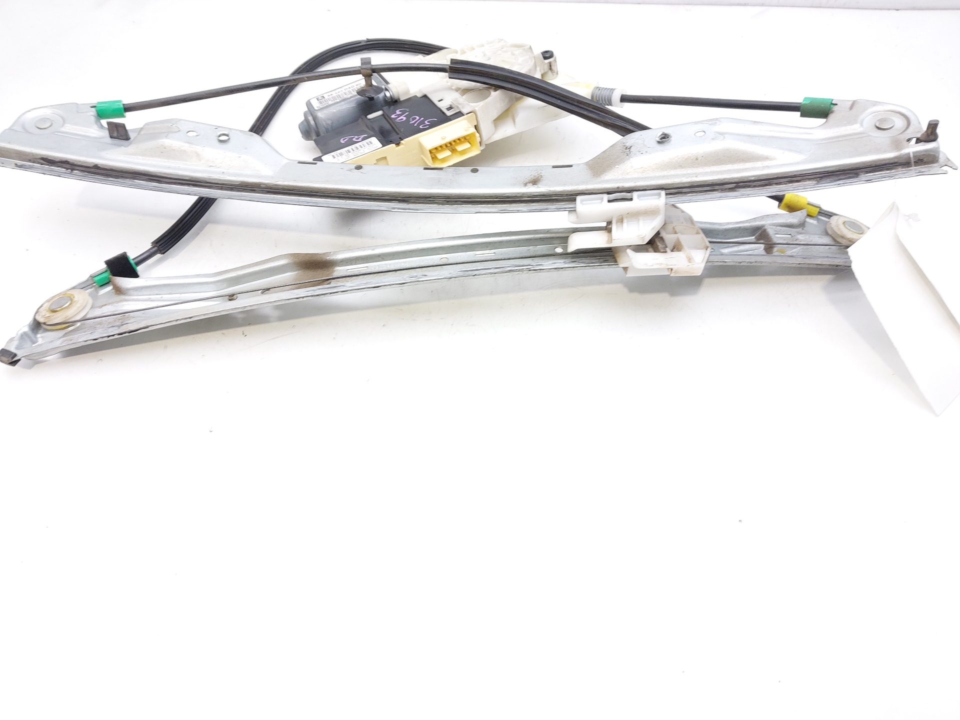 CITROËN C5 1 generation (2001-2008) Front Right Door Window Regulator 9648486380 24122533