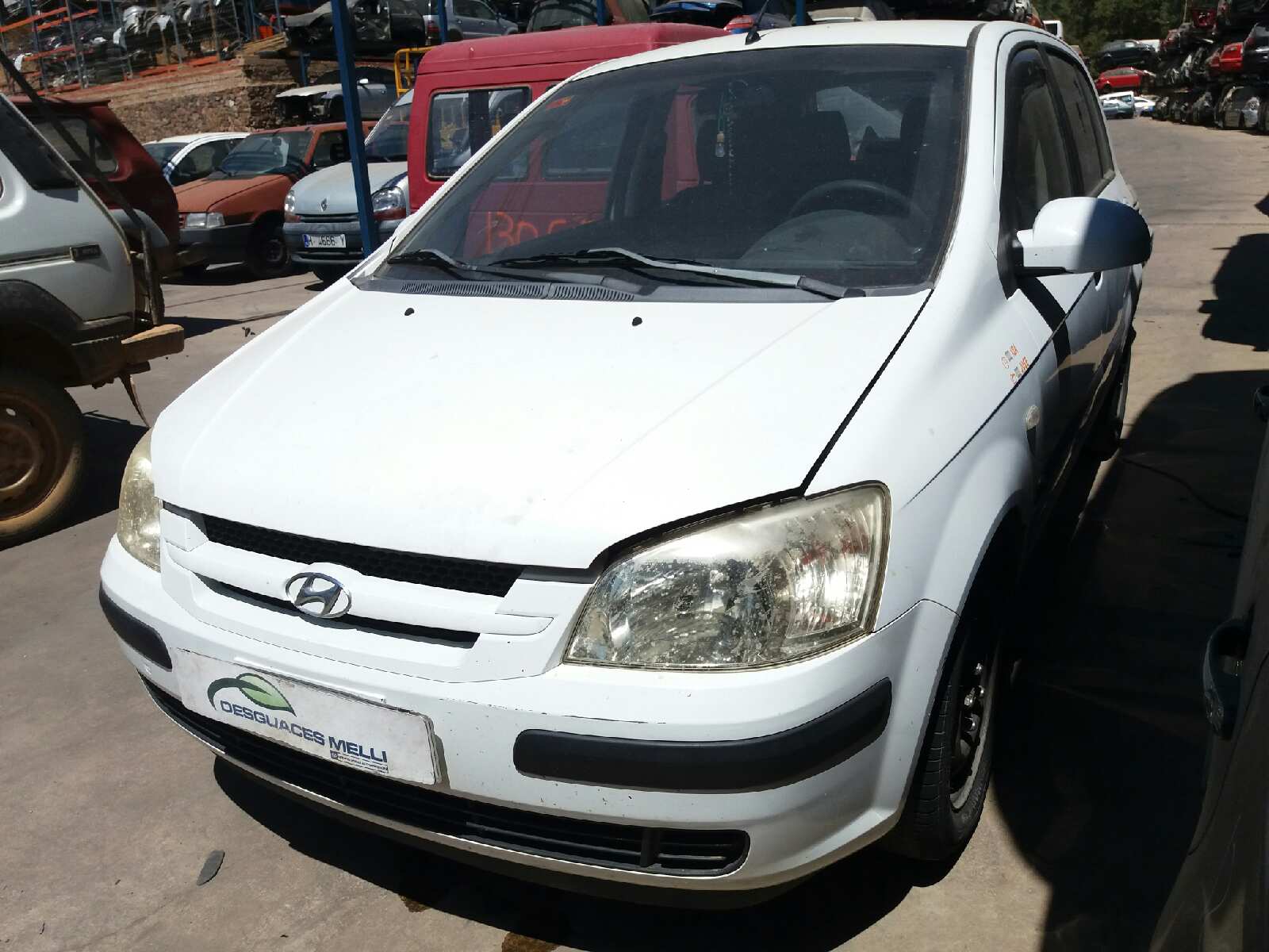 HYUNDAI Getz 1 generation (2002-2011) Oikea etuvetoakseli 495001C210 20191255