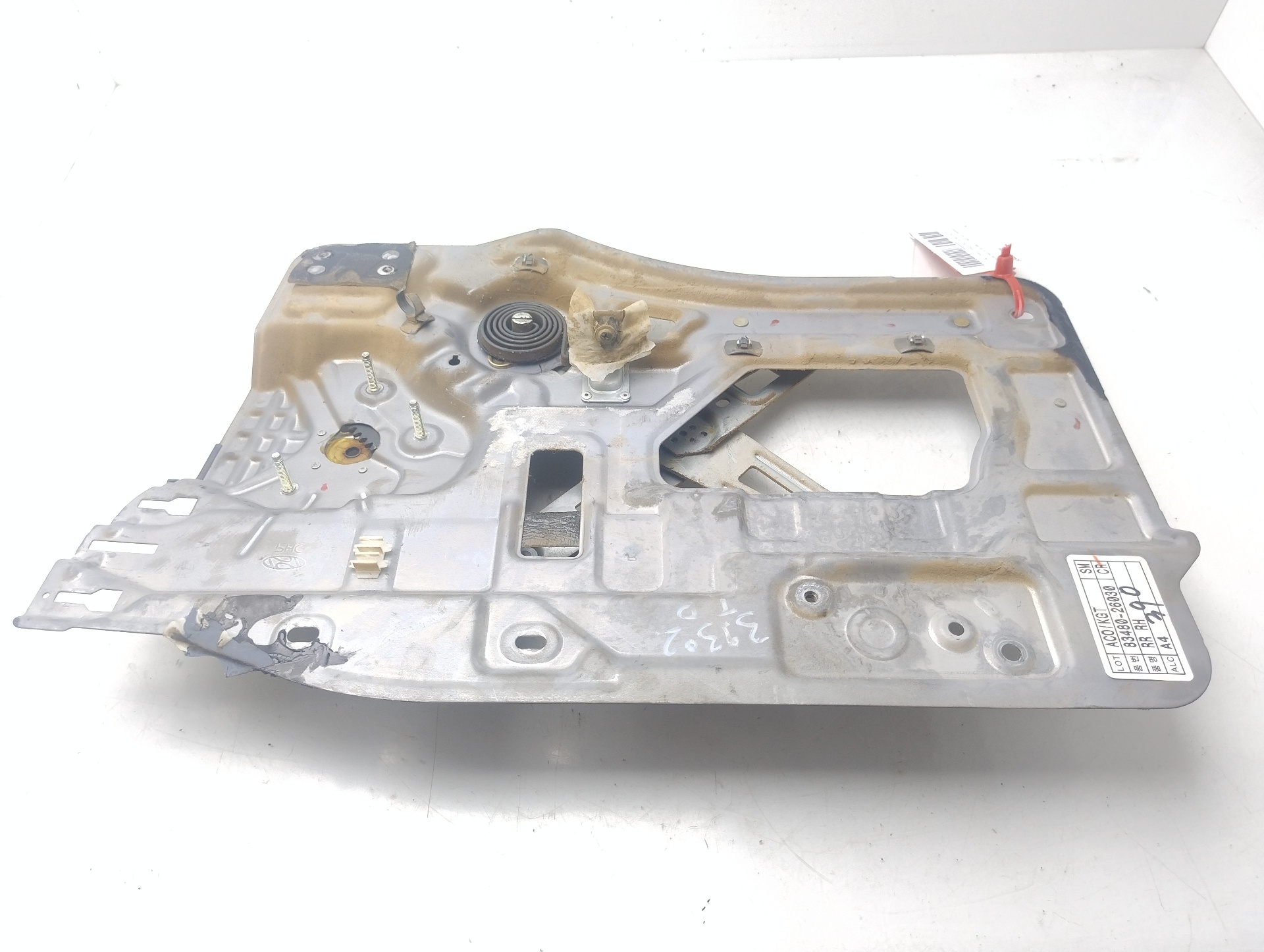 Elevalunas trasero derecho D4EA 8348026030 de Hyundai Santa fé i (sm) 2001-2006