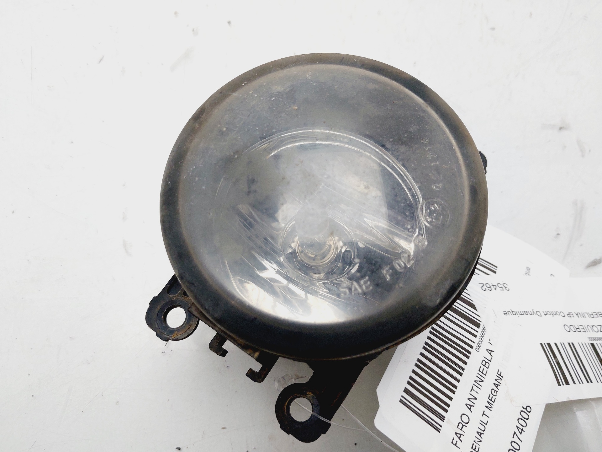 RENAULT Megane 2 generation (2002-2012) Front Left Fog Light 8200074008 26798716