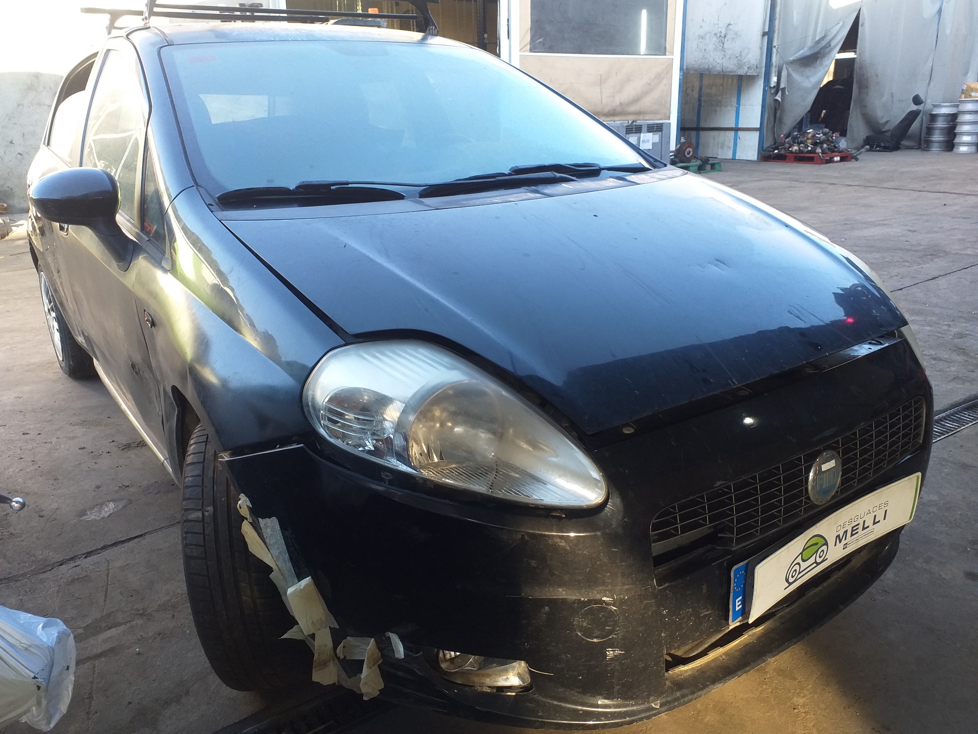 FIAT Grande Punto 1 generation (2006-2008) Ремень безопасности передний правый 606236500 18730178