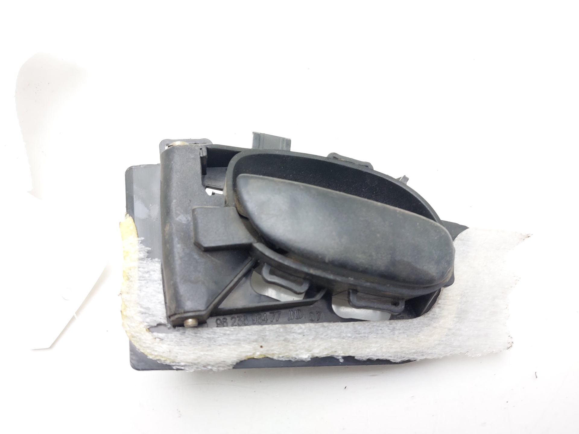 PEUGEOT 206 1 generation (1998-2009) Front Left Door Interior Handle Frame 9623698477 22918401