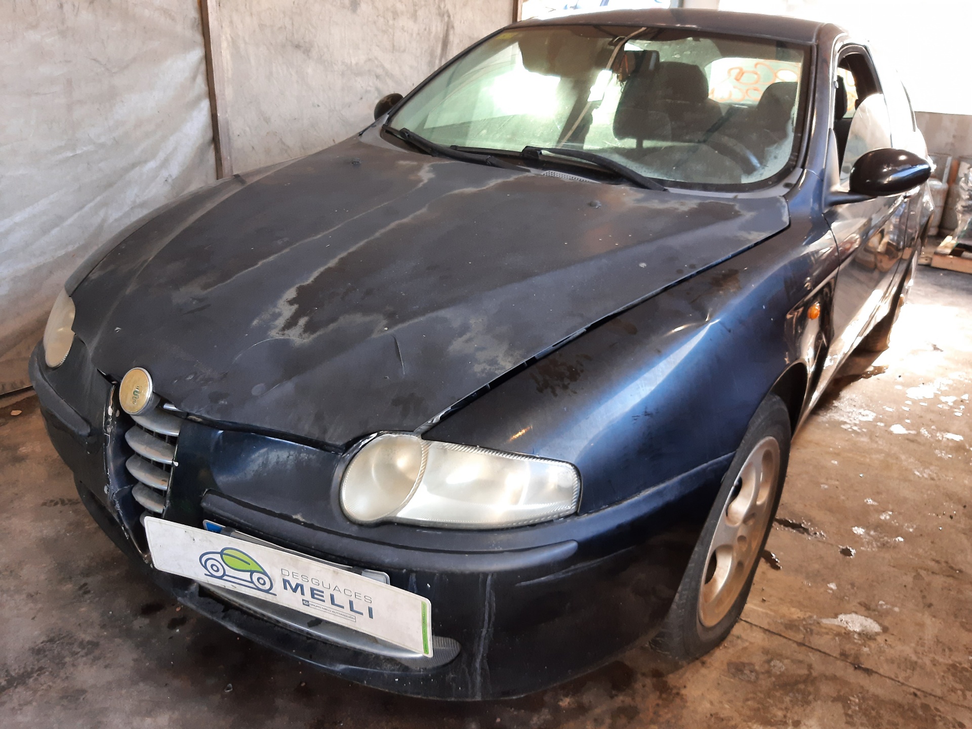 ALFA ROMEO 147 2 generation (2004-2010) Priekinių kairių durų vidinis rankenos rėmelis 46736147 18782823