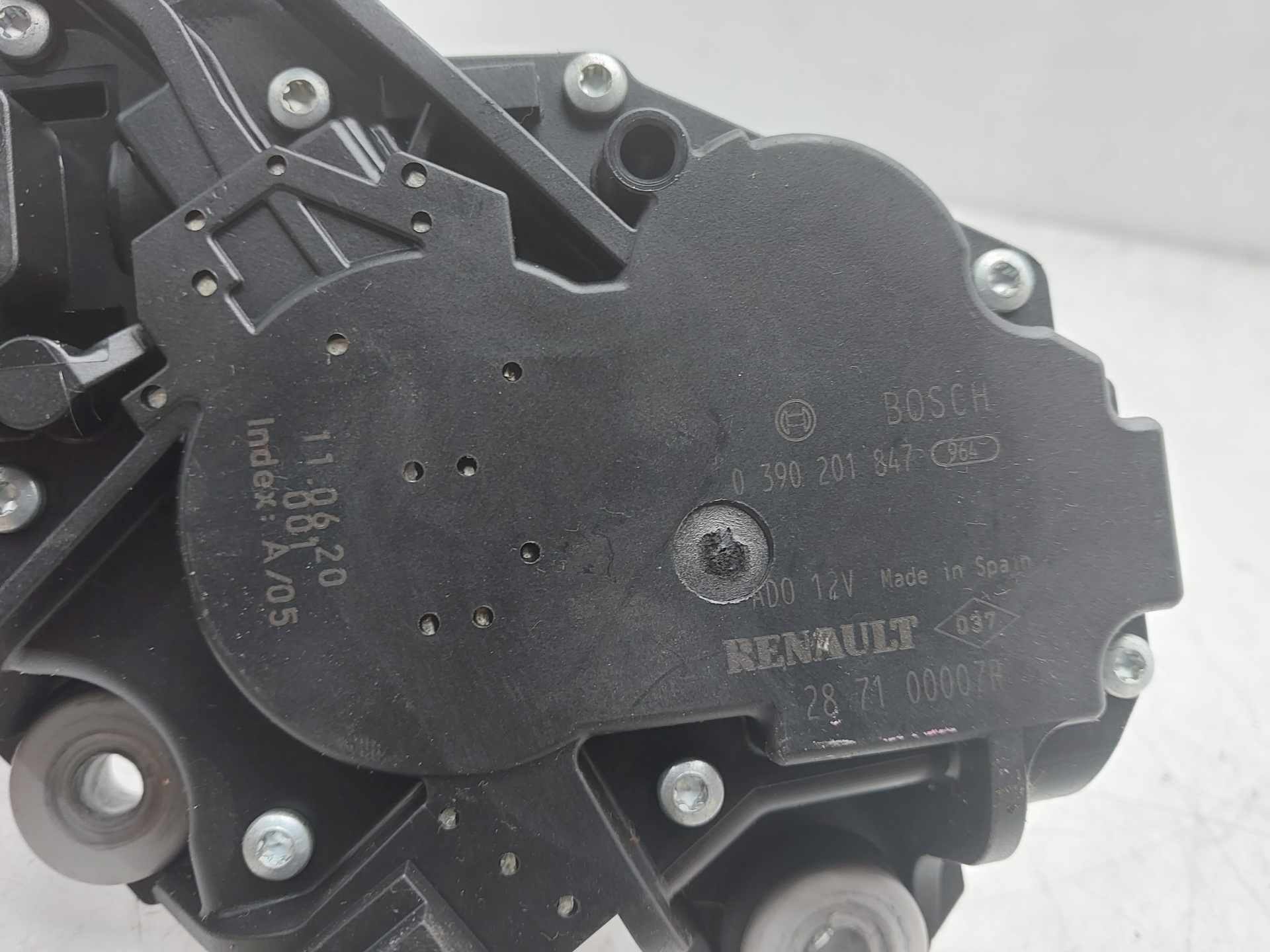 RENAULT Megane 3 generation (2008-2020) Моторчик заднего стеклоочистителя 287100007R 21646441