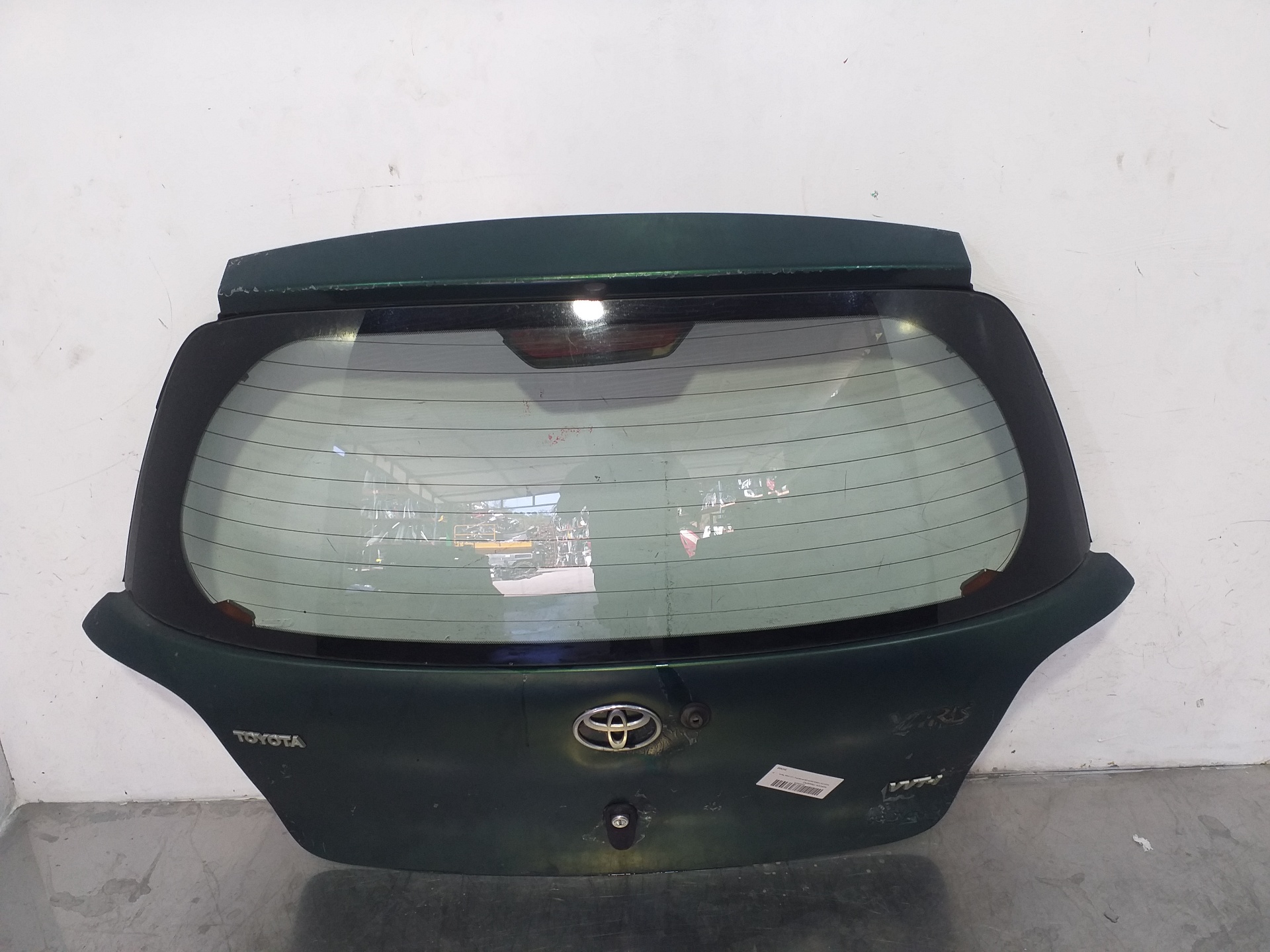 TOYOTA Yaris 1 generation (1999-2005) Πίσω καπό προς χρήση 6700552012 25072896