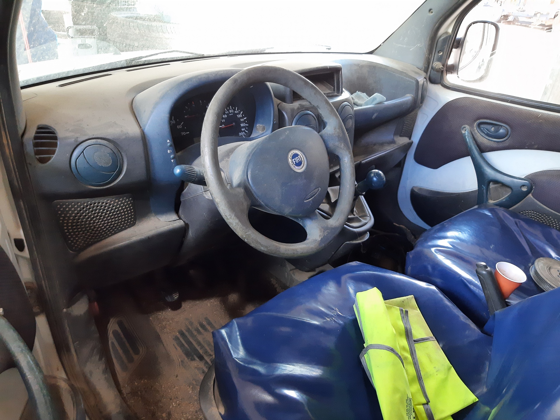 FIAT Doblo 1 generation (2001-2017) Боковые двери левые 51934379 18793716