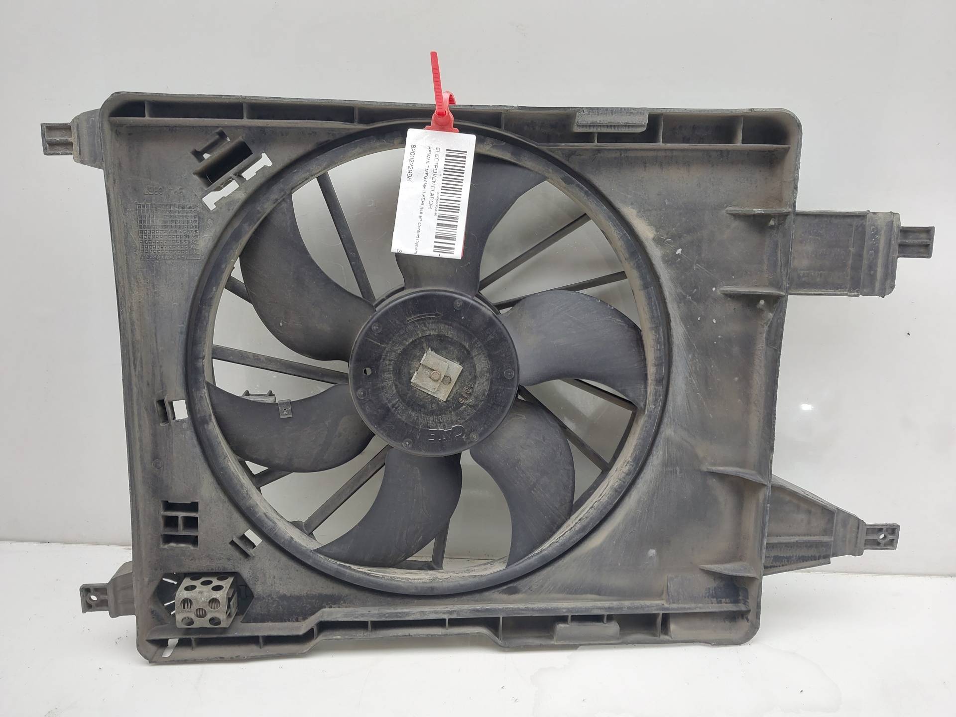 RENAULT Megane 2 generation (2002-2012) Porlasztóventilátor 8200222998 21364741