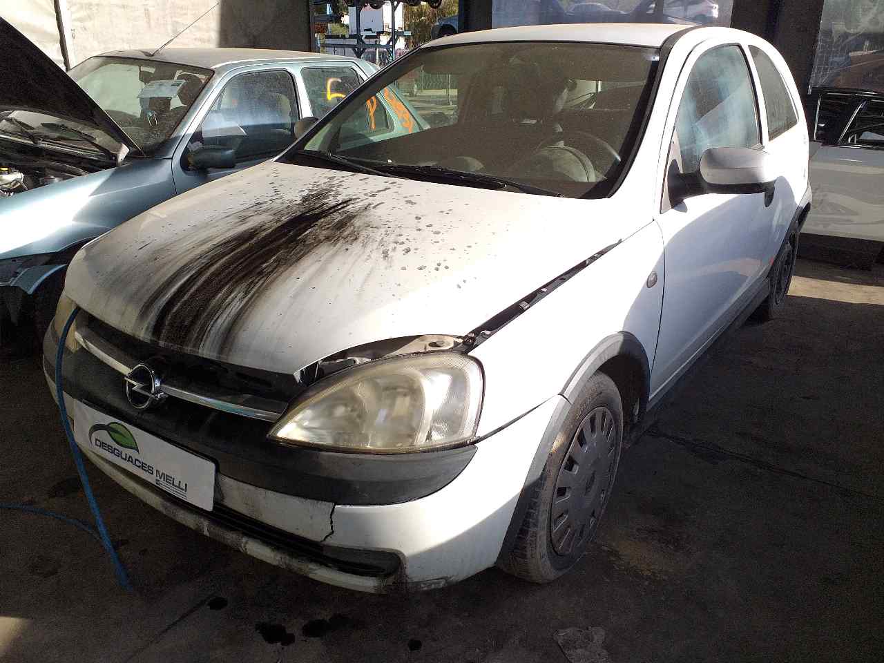 OPEL Corsa C (2000-2006) Oikean puolen siipipeili 010676 18657188