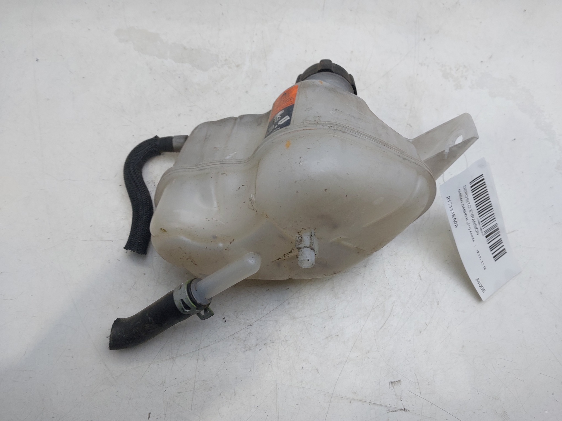 NISSAN Qashqai 2 generation (2013-2023) Expansion Tank 217114EA0A 24285485