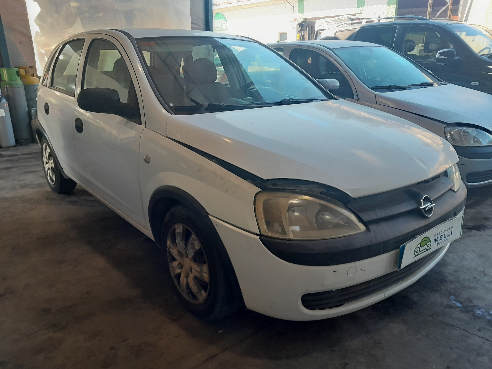 OPEL Corsa C (2000-2006) Дроссельная заслонка 9157512 23185915