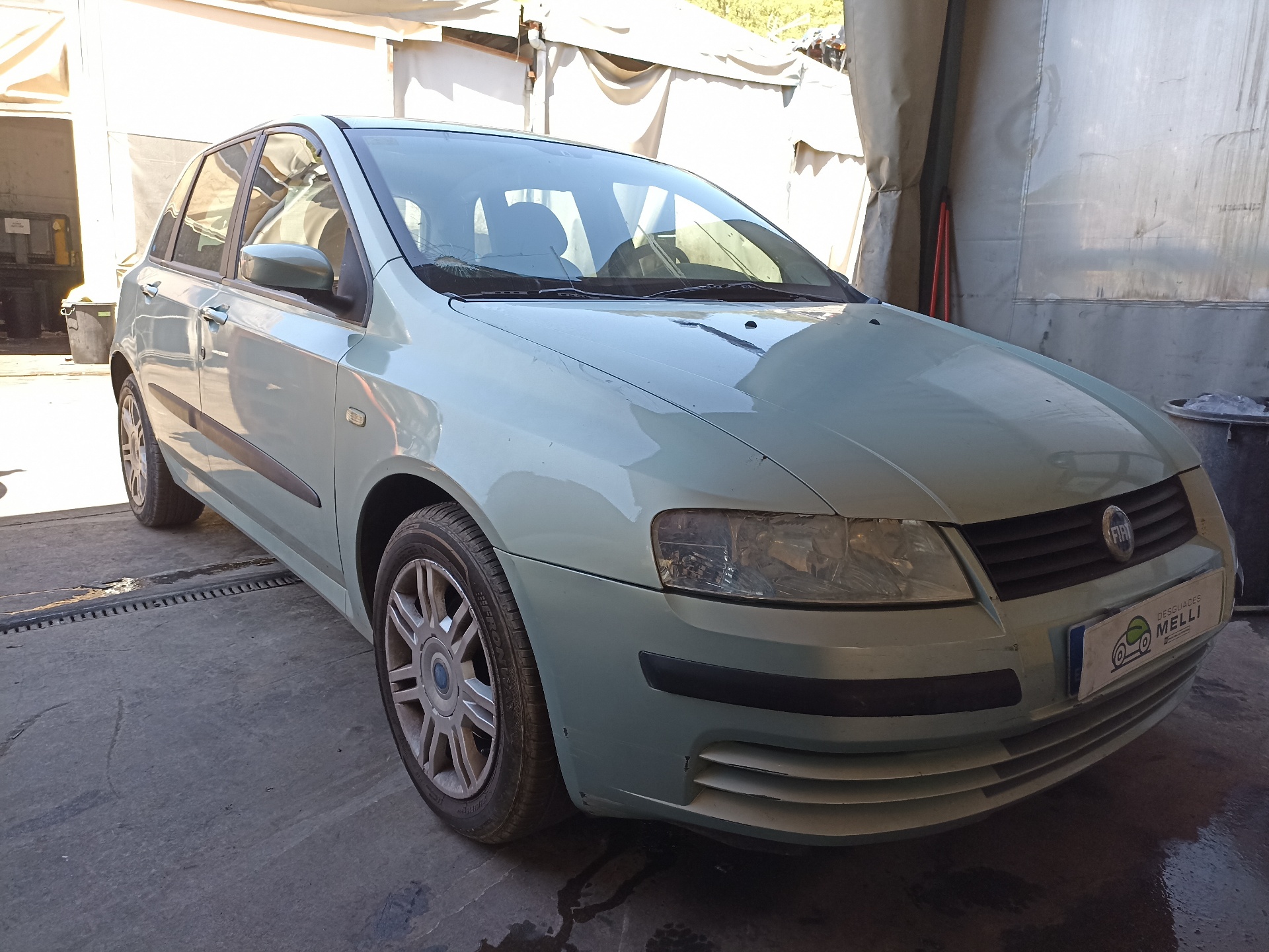 FIAT Stilo 1 generation (2001-2010) Зеркало передней правой двери 01704608000 22327187