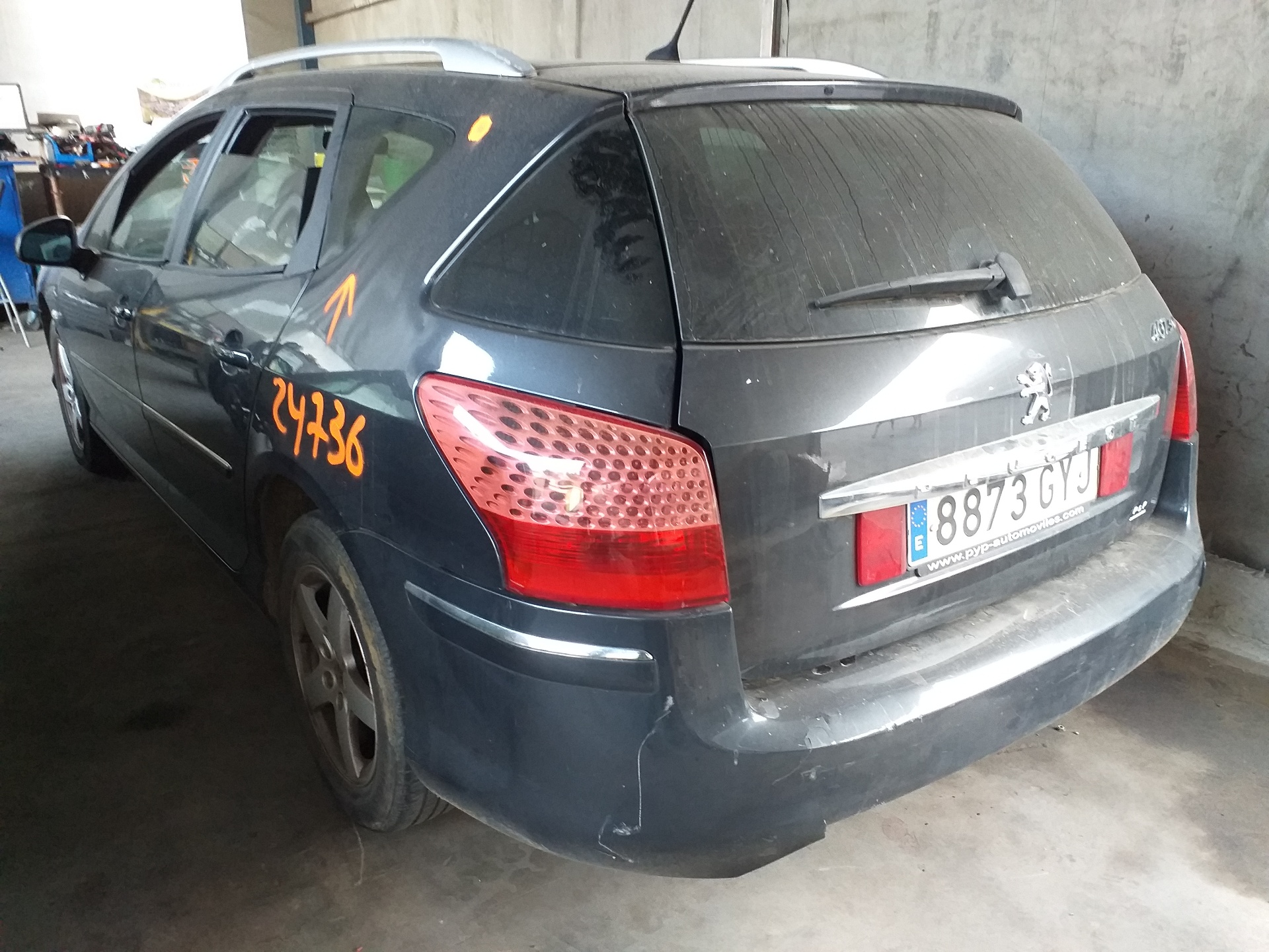 PEUGEOT 407 1 generation (2004-2010) Маторчик стеклоподъемника задней правой двери 9646595580 18716006