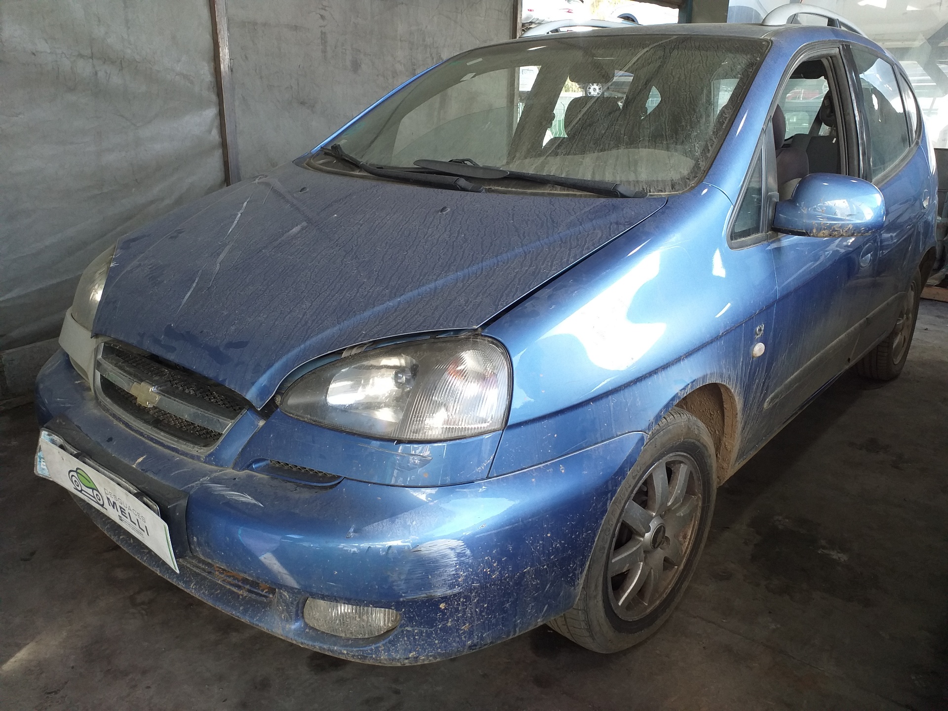 CHEVROLET Rezzo 1 generation (2004-2009) Mâner exterior ușă stânga spate 96260969 18736426